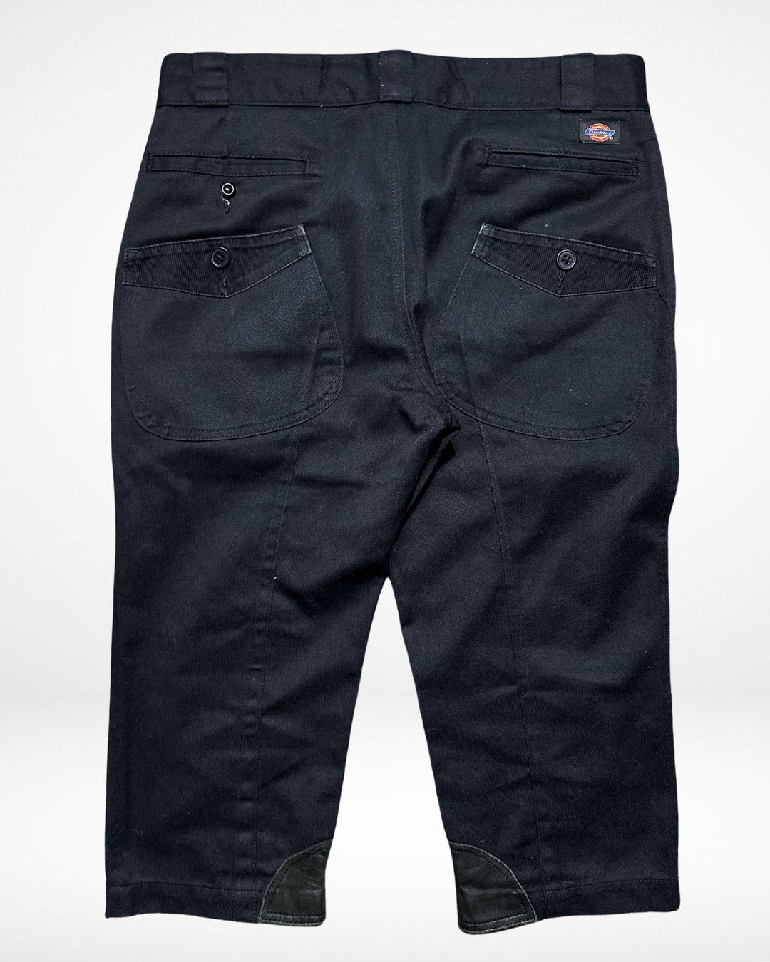 Comme des Garcons SS09 Dickies Cowhide Leather Trim 873 Cropped Pants Size US 34 / EU 50 - 5 Thumbnail