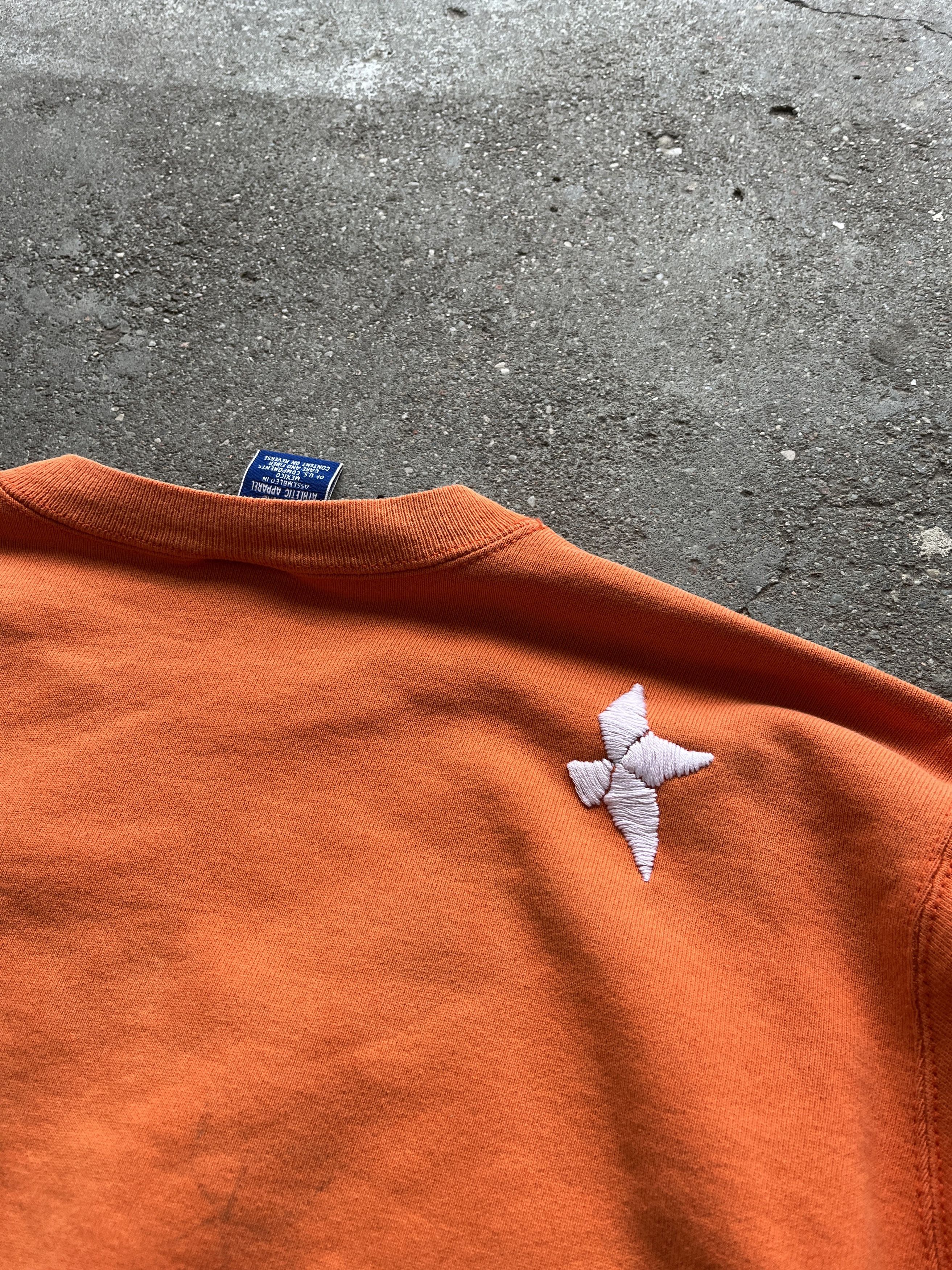 Champion Champion orange USA stars custom crewneck Size US L / EU 52-54 / 3 - 4 Thumbnail