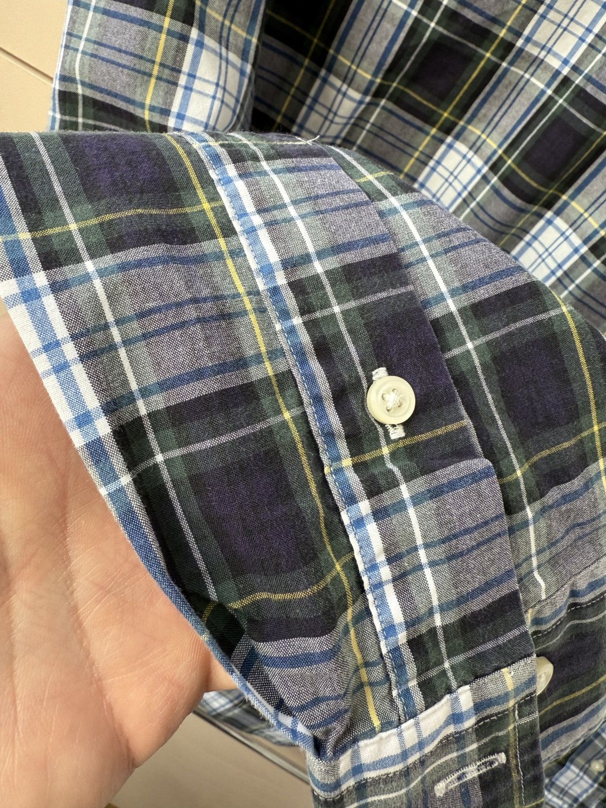Polo Ralph Lauren Polo Ralph Lauren Checked Shirt plaid sleeve logo Size US M / EU 48-50 / 2 - 11 Thumbnail
