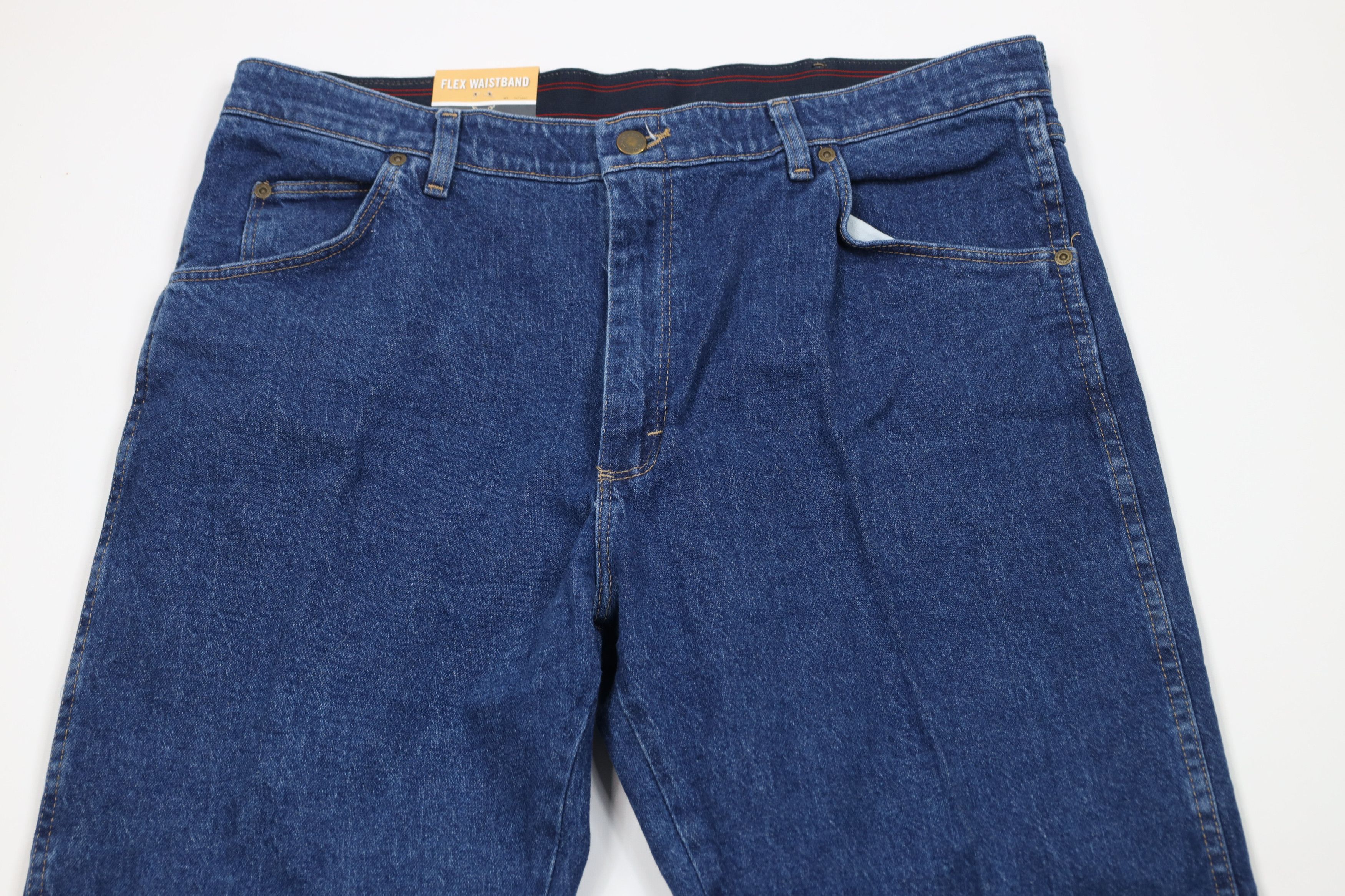Wrangler Deadstock Vintage Y2K Wrangler Fit Stretch Denim Jeans Blue Size US 38 / EU 54 - 2 Thumbnail