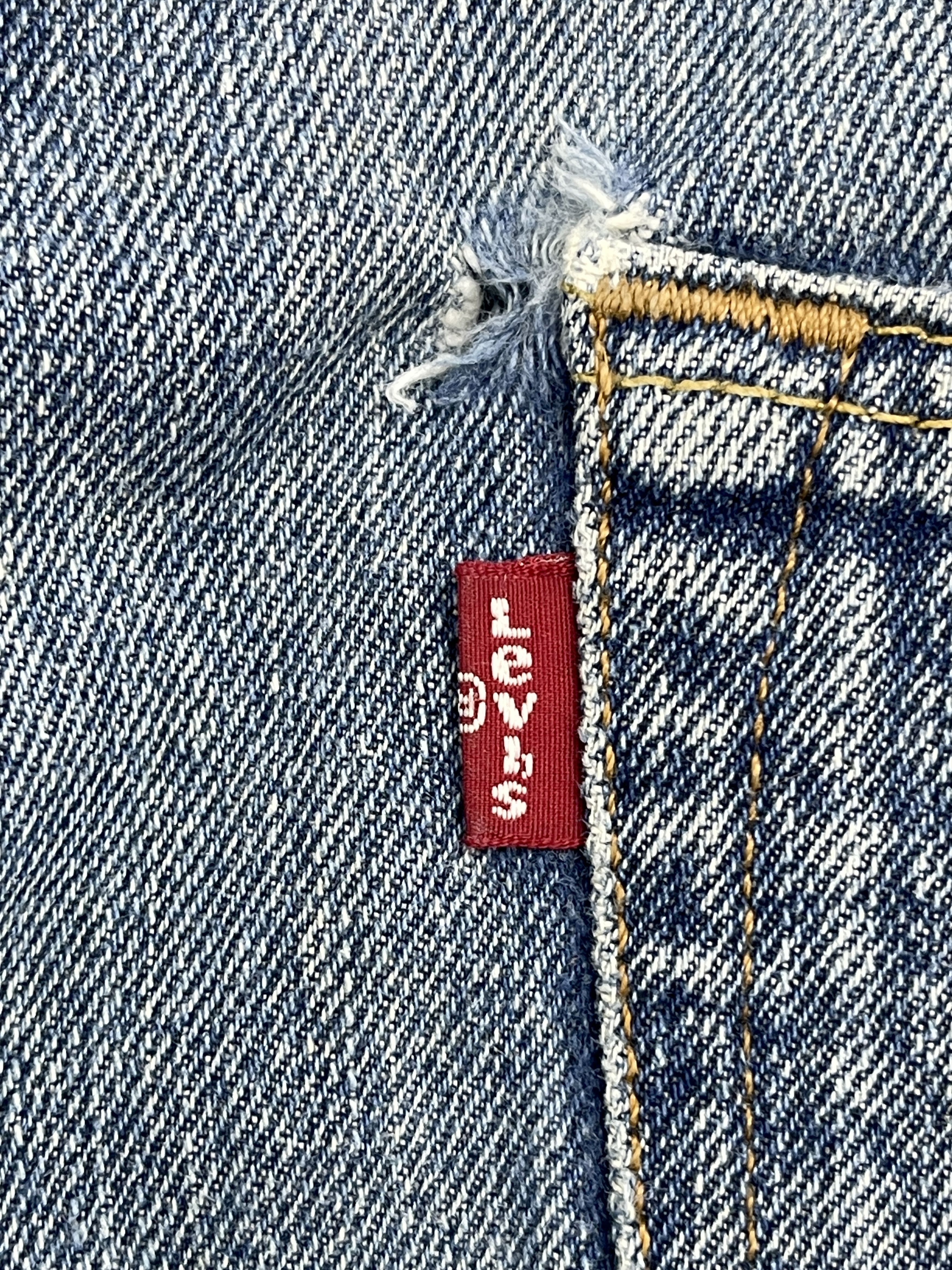Levi's × Vintage Vintage Levis 501 Light Blue Washed Jeans Size US 35 - 6 Thumbnail