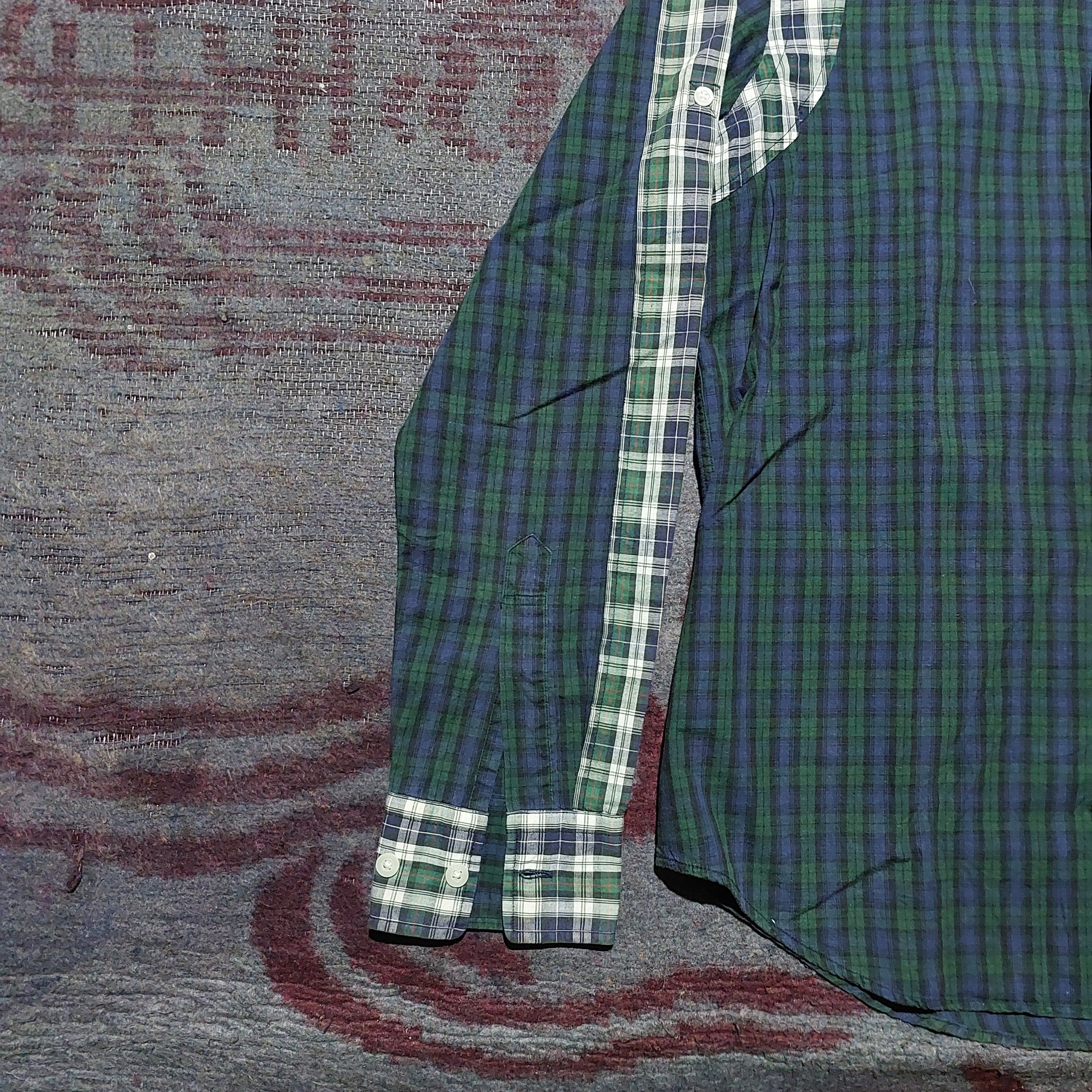PPFM PPFM checkered plaid L/s shirt Size US M / EU 48-50 / 2 - 5 Thumbnail