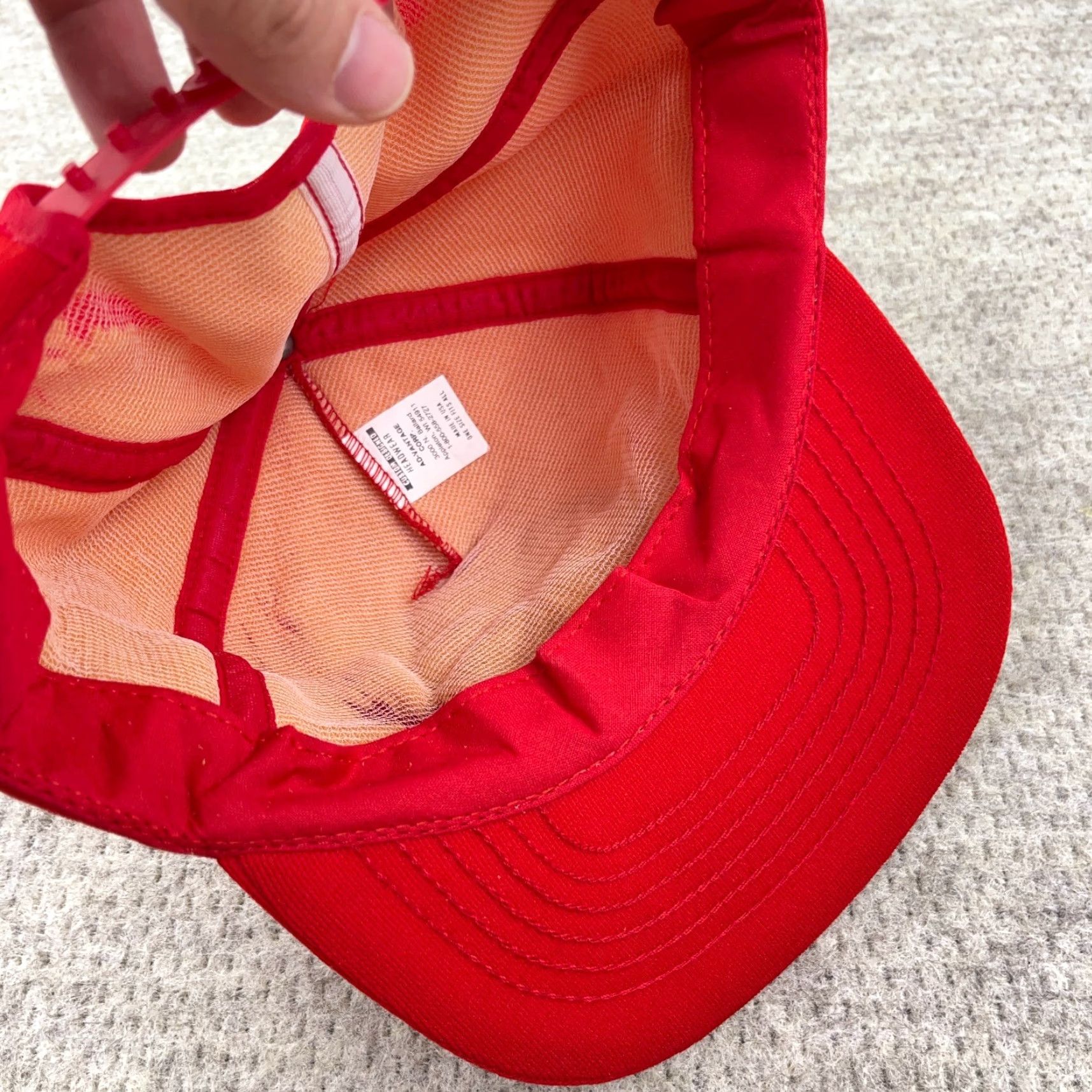 Vintage VINTAGE Georgia Central Railroad Hat Cap Snapback Made In USA 80s Puffy Trains Size ONE SIZE - 5 Thumbnail