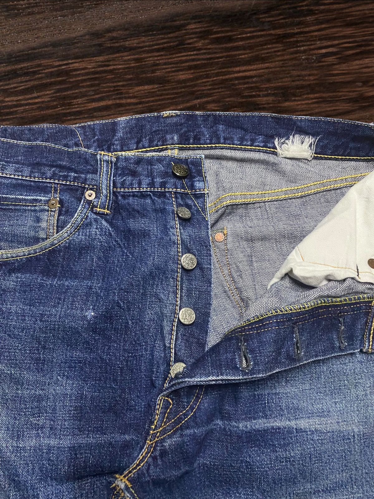 Sugar Cane Sugar Cane & Co Star Jeans Rare Japanese Selvedge Denim Size US 32 / EU 48 - 15 Thumbnail