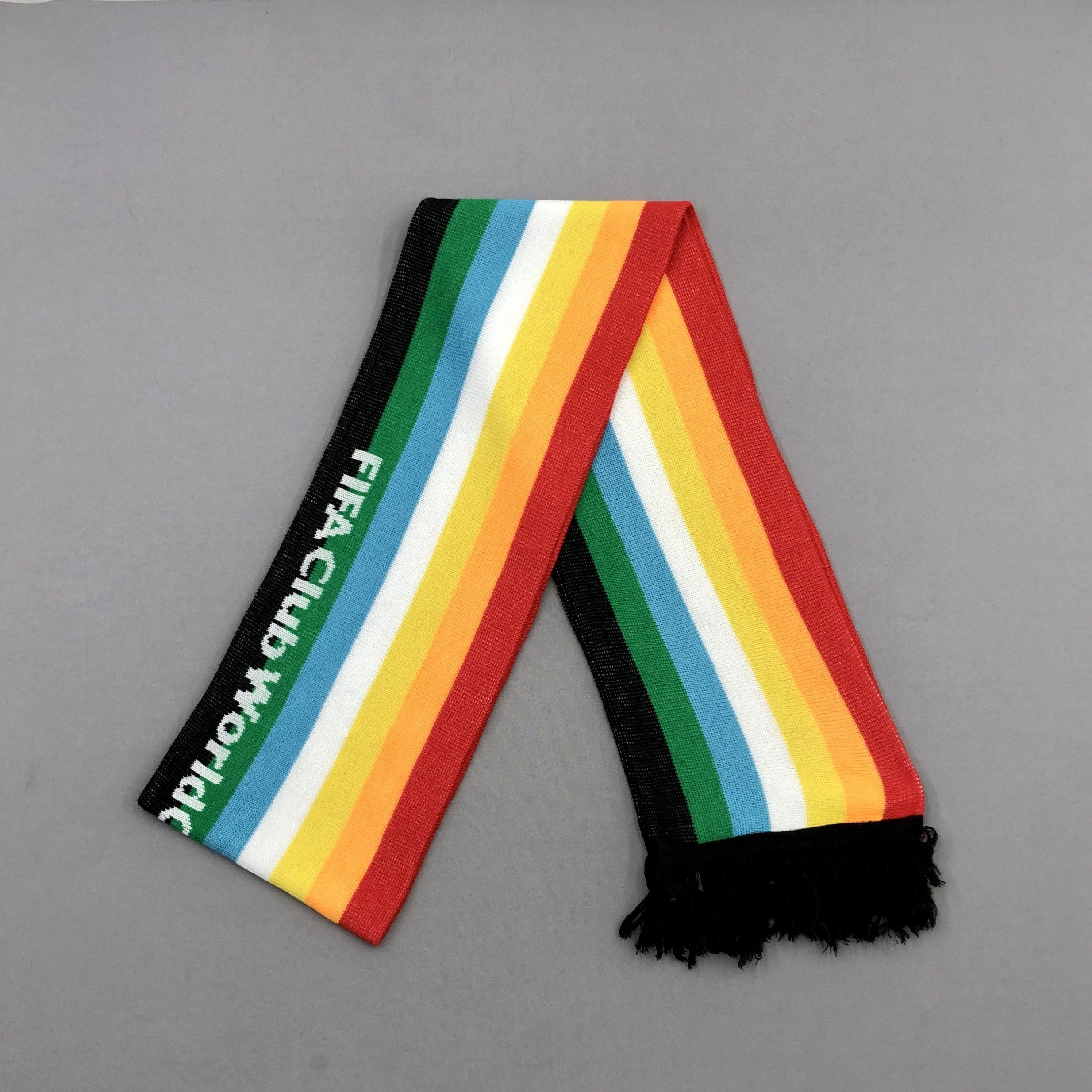 Vintage Vintage Fifa Japan 2007 Scarf Muffler Knitted Wool Scarves Size ONE SIZE - 1 Thumbnail