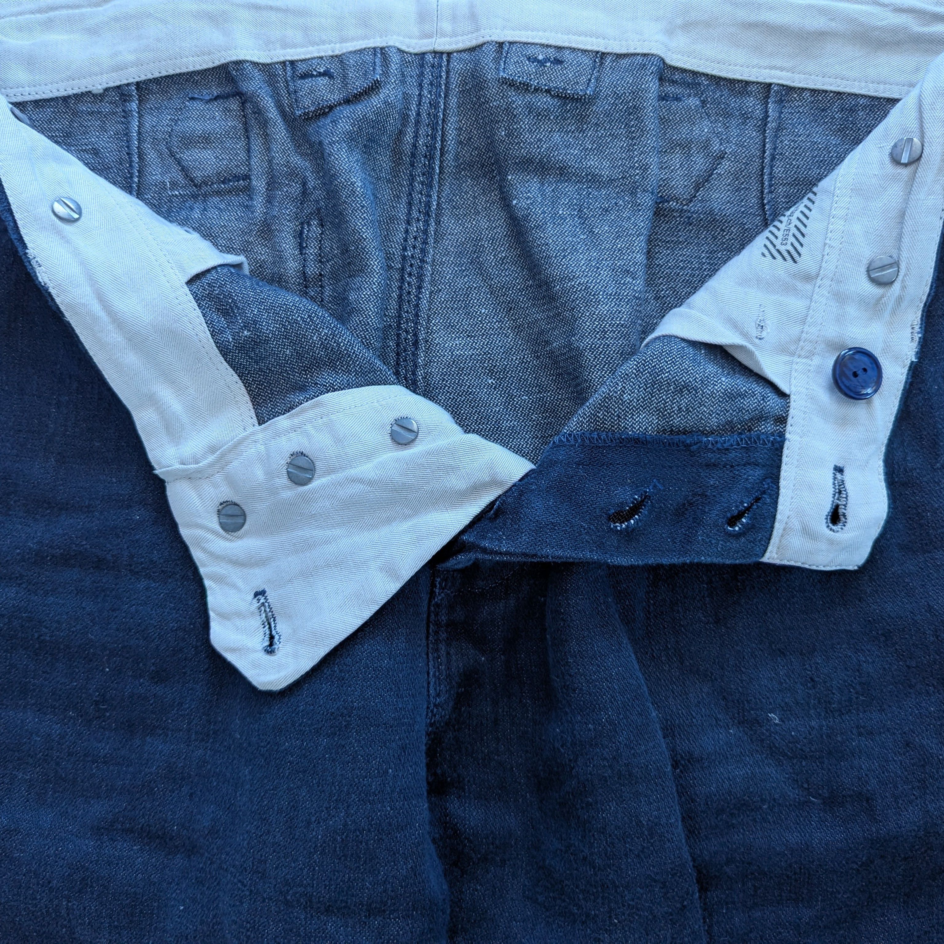 Freitag FREITAG E553 Male Work Pant Linen W33 L32 Japanese Style Size US 33 - 9 Thumbnail