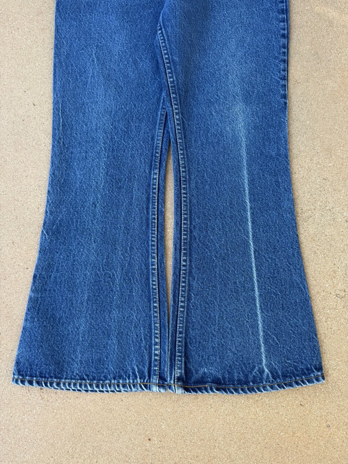 Levi's Vtg 80’s Levi’s 646 Orange Tab Bellbottom Flare Jeans 32x28 Size US 32 / EU 48 - 3 Thumbnail