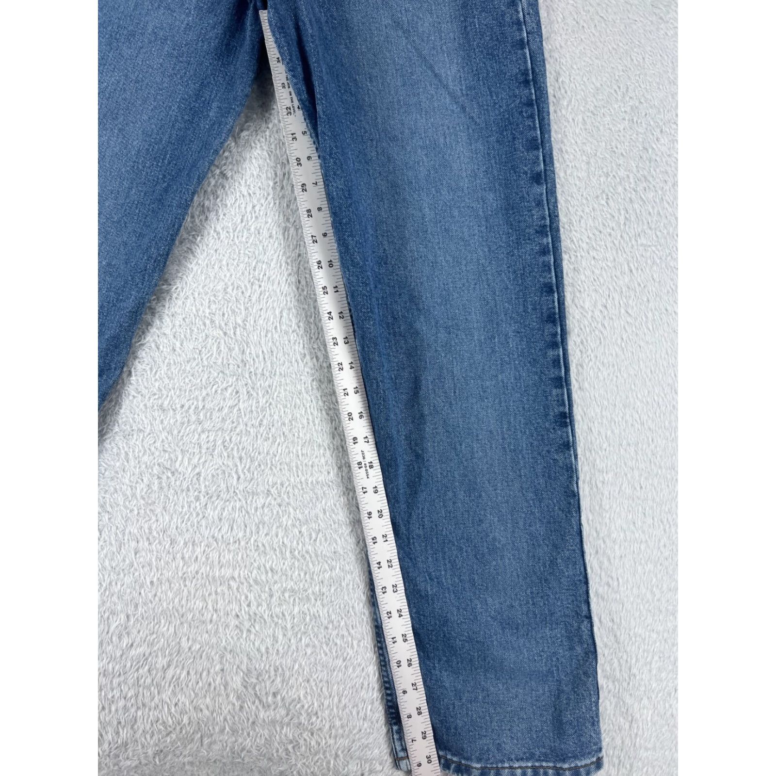 Vintage VINTAGE Maurices Pants Womens 9 Blue Denim Cotton Mid Rise Straight Leg Cotton 26x30 Size 30" / US 8 / IT 44 - 7 Thumbnail