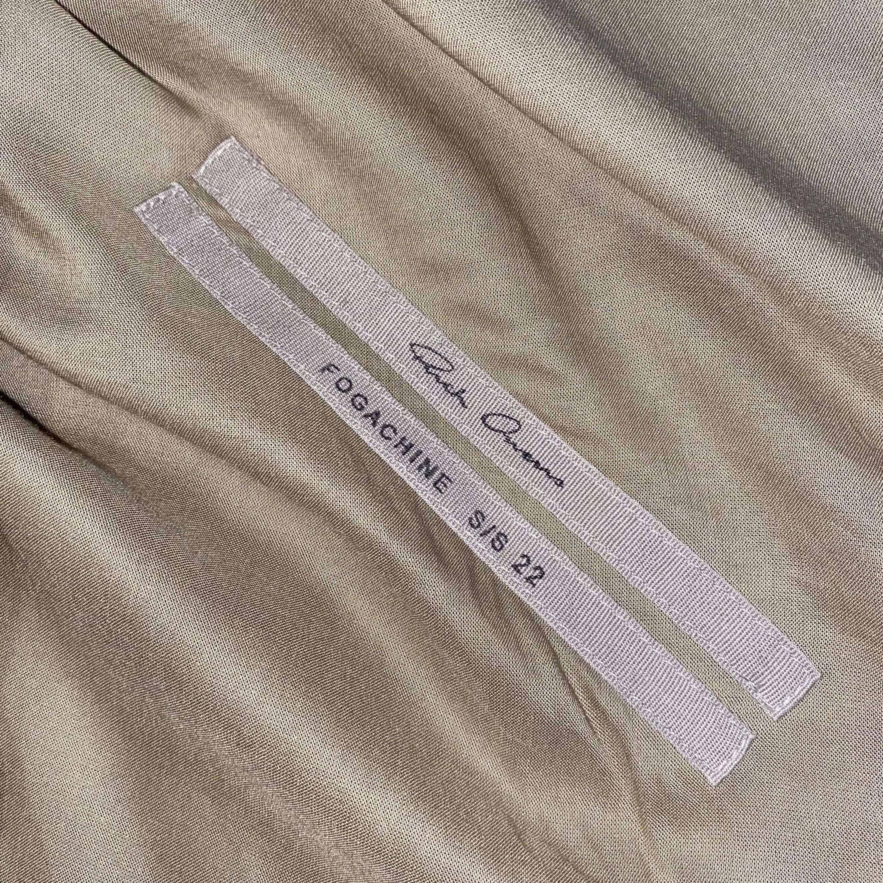 Rick Owens Rick Owens Fogachine SS22 Metallic Slip Dress Size M / US 6-8 / IT 42-44 - 12 Thumbnail