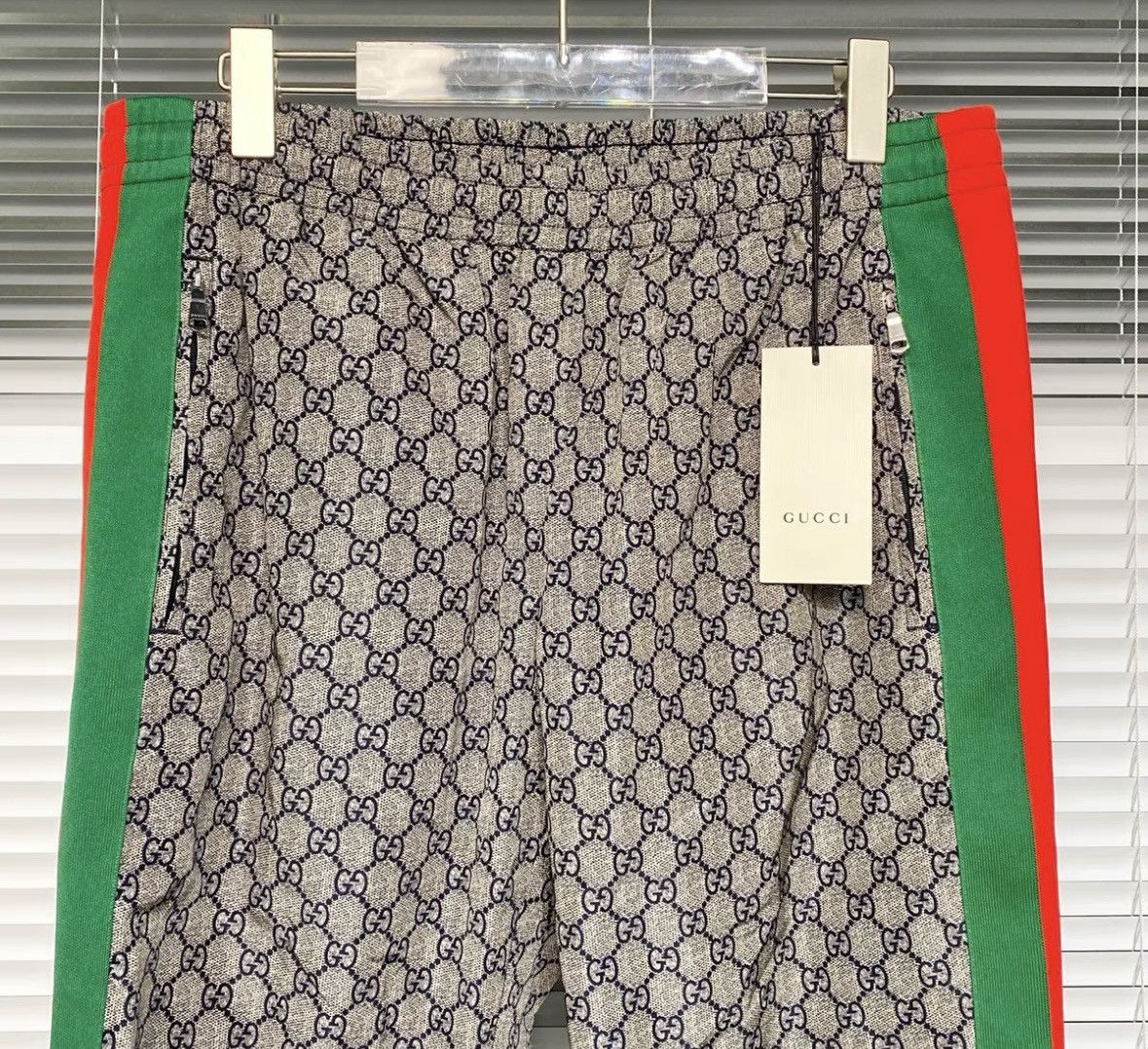 Gucci Casual trousers with red and green webbing on the side Size US 30 / EU 46 - 3 Thumbnail