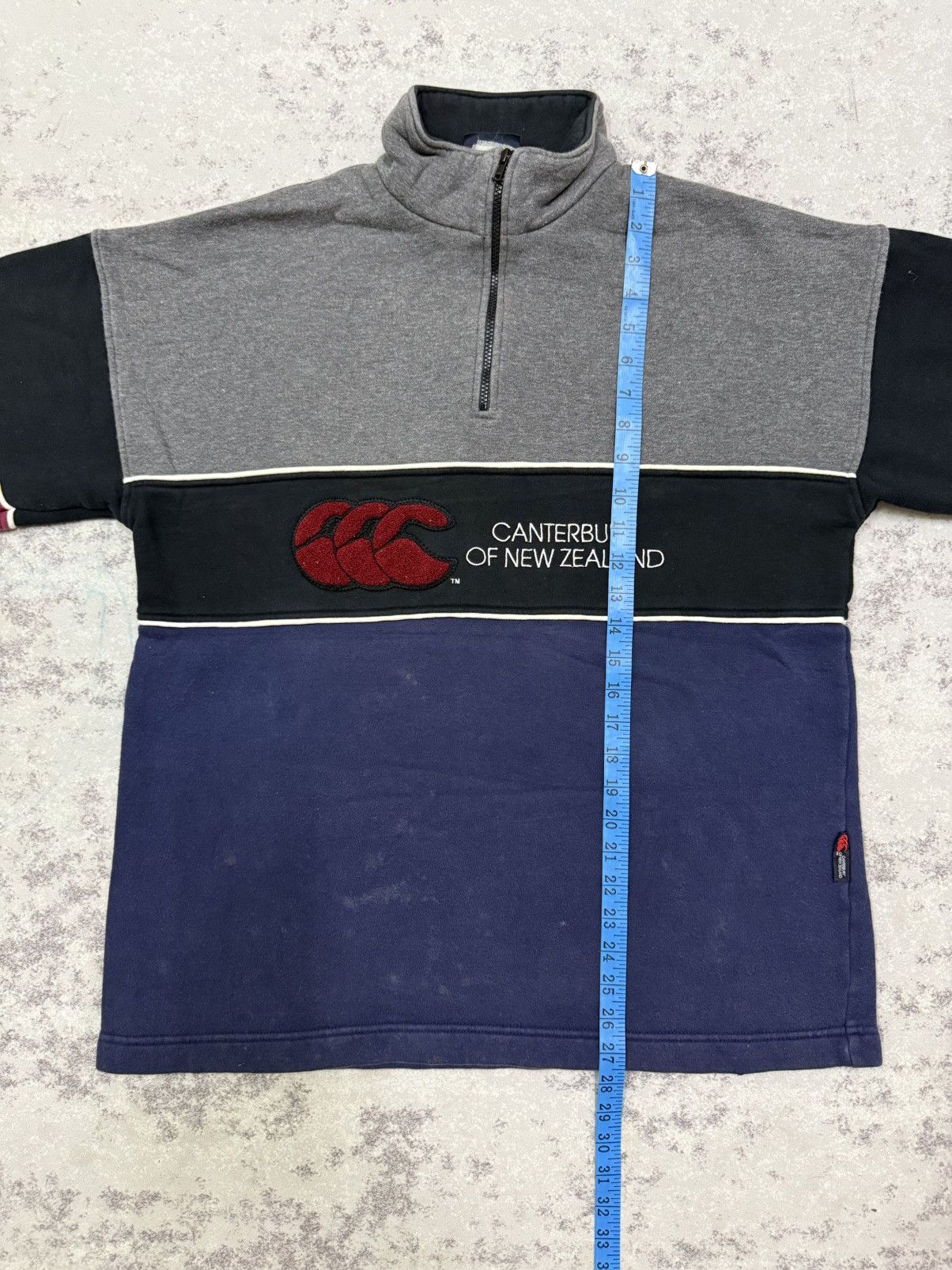 Canterbury of New Zealand Vintage Canterburry Of New Zealand Halfzipper Sweatshirt Size US M / EU 48-50 / 2 - 17 Thumbnail