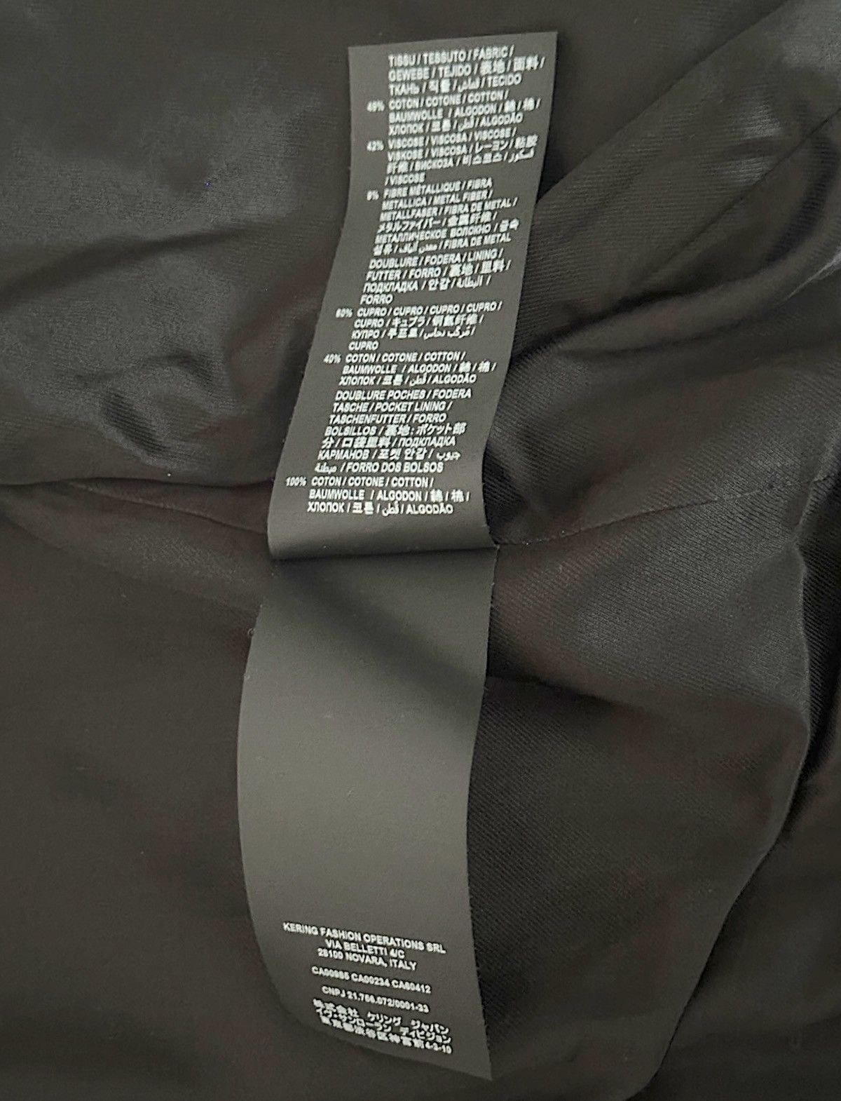 Saint Laurent Paris Saint Laurent Crinkled Satin Jacket Size US M / EU 48-50 / 2 - 8 Thumbnail