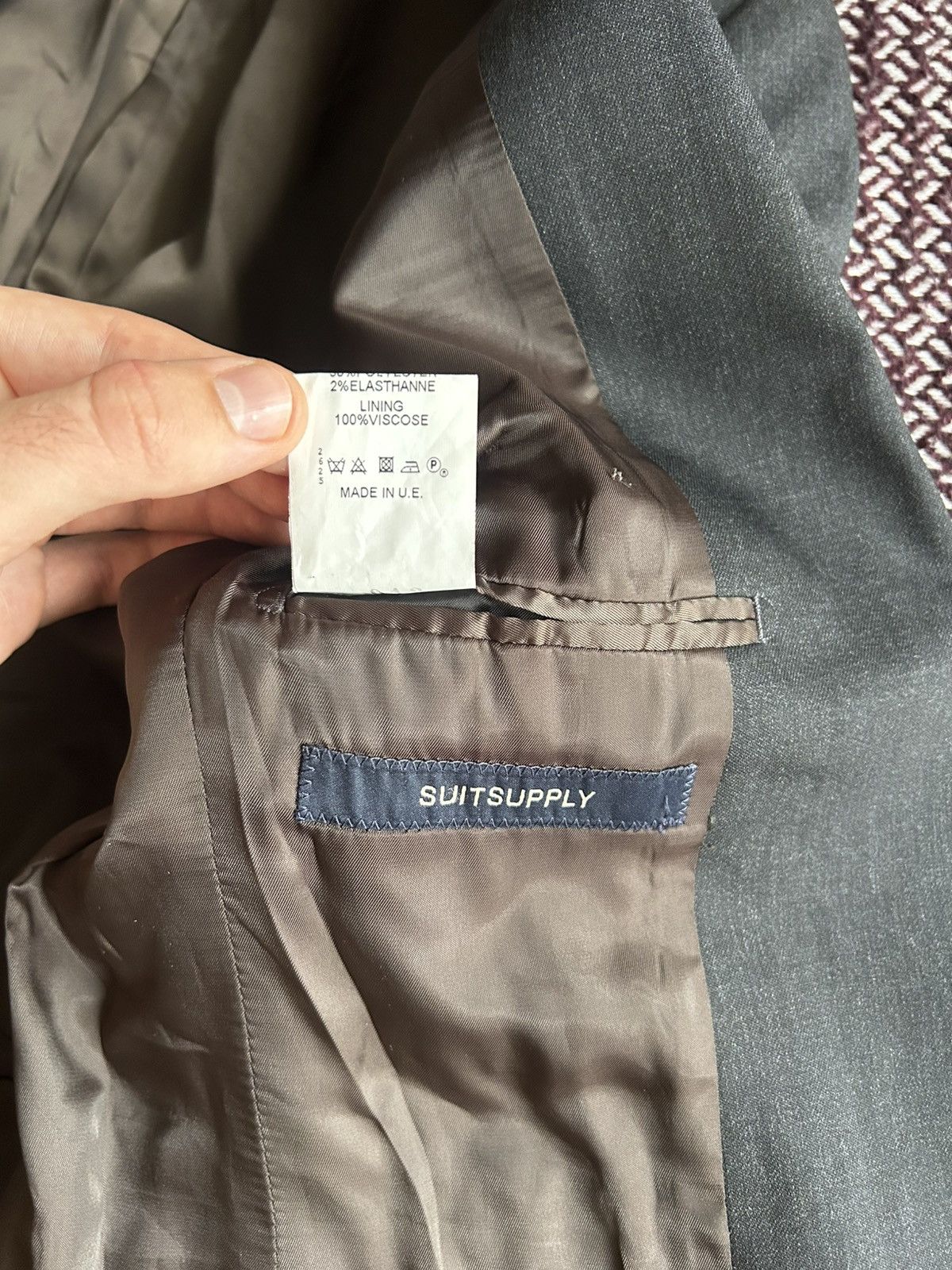 Other Suitsupply Women Blazer Wool&Polyester Solid Style Size 36 Size XS / US 0-2 / IT 36-38 - 7 Thumbnail