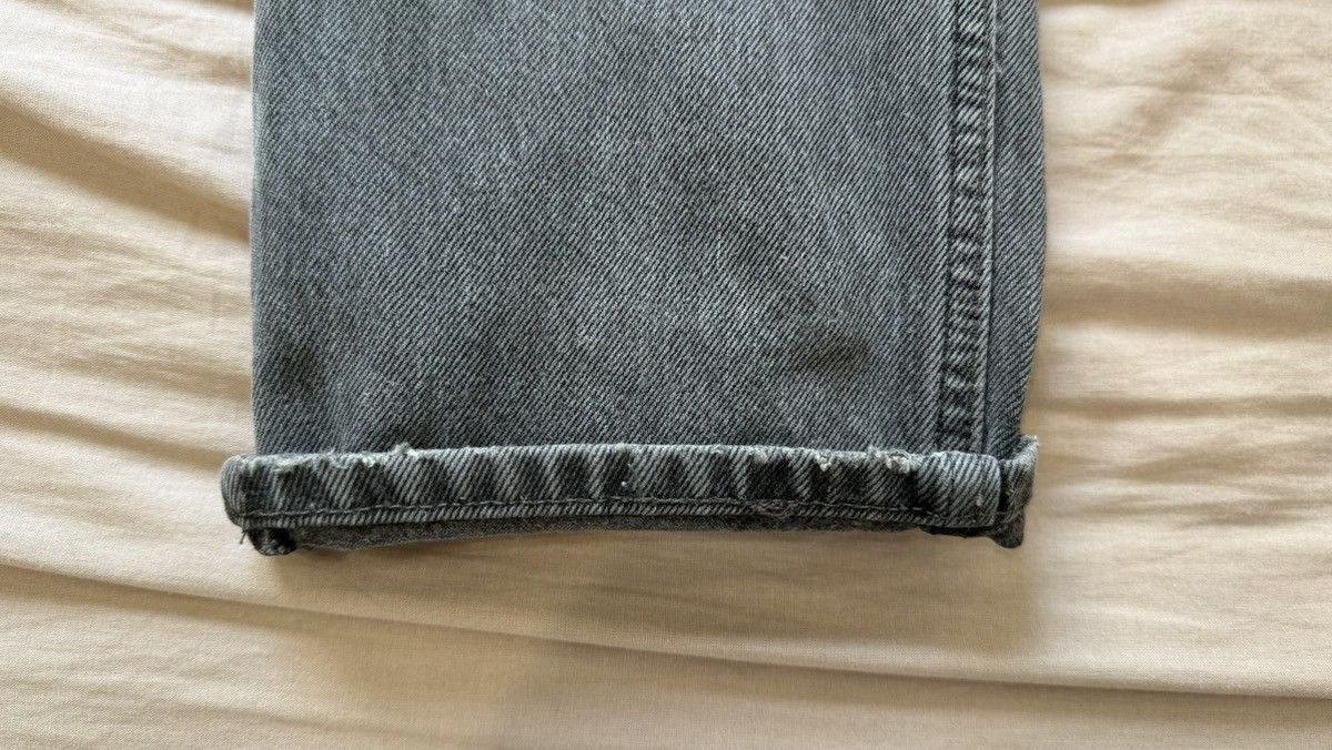 Levi's Vintage 90s Levi's 501 Faded Black / Charcoal Made in USA Size 27" / US 4 / IT 40 - 16 Thumbnail