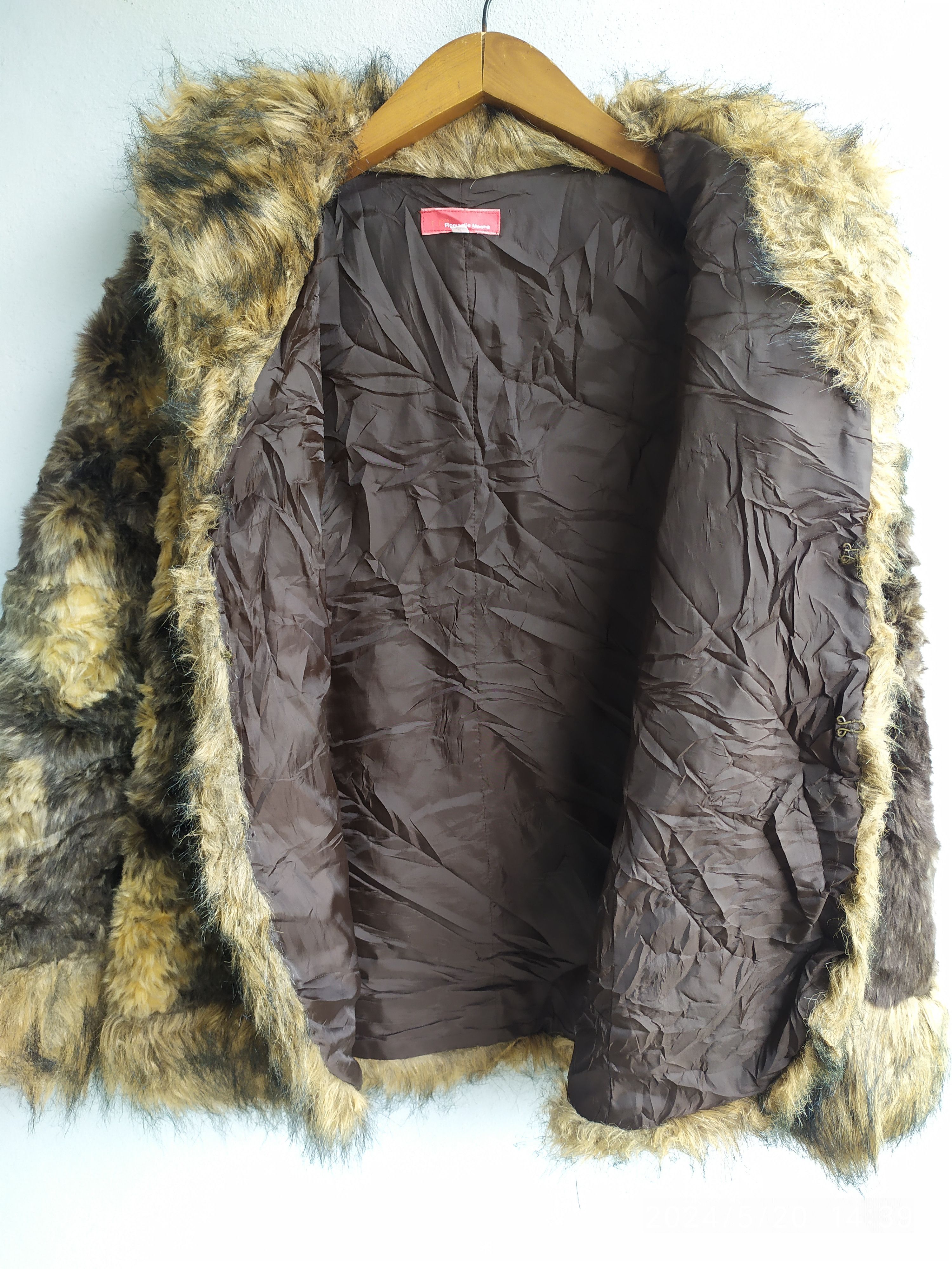 If Six Was Nine × Japanese Brand Japanese brand Romantic mocha fur jacket Size US S / EU 44-46 / 1 - 10 Thumbnail