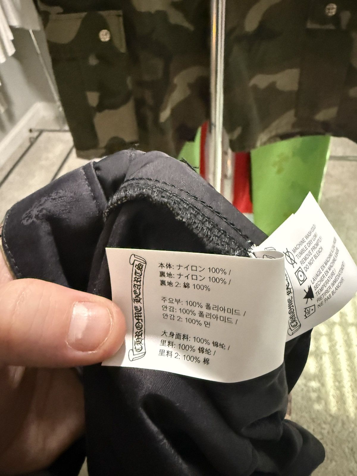 Chrome Hearts Chrome Hearts Camo Double Knee Carpenter Pants Size US 30 / EU 46 - 14 Thumbnail