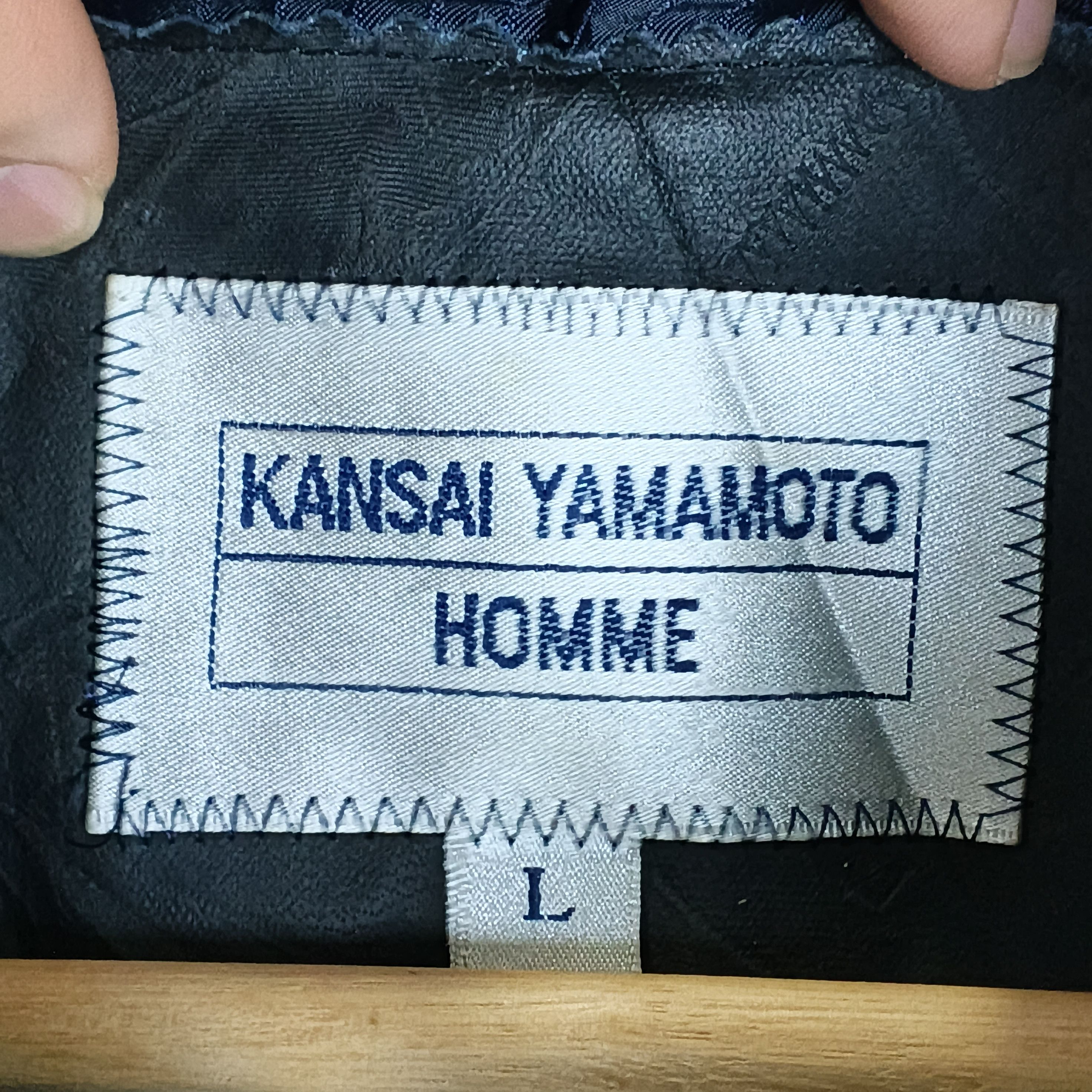 Yohji Yamamoto Vintage Kansai Yamamoto Faux Suede Buckle Jacket Size US L / EU 52-54 / 3 - 7 Thumbnail