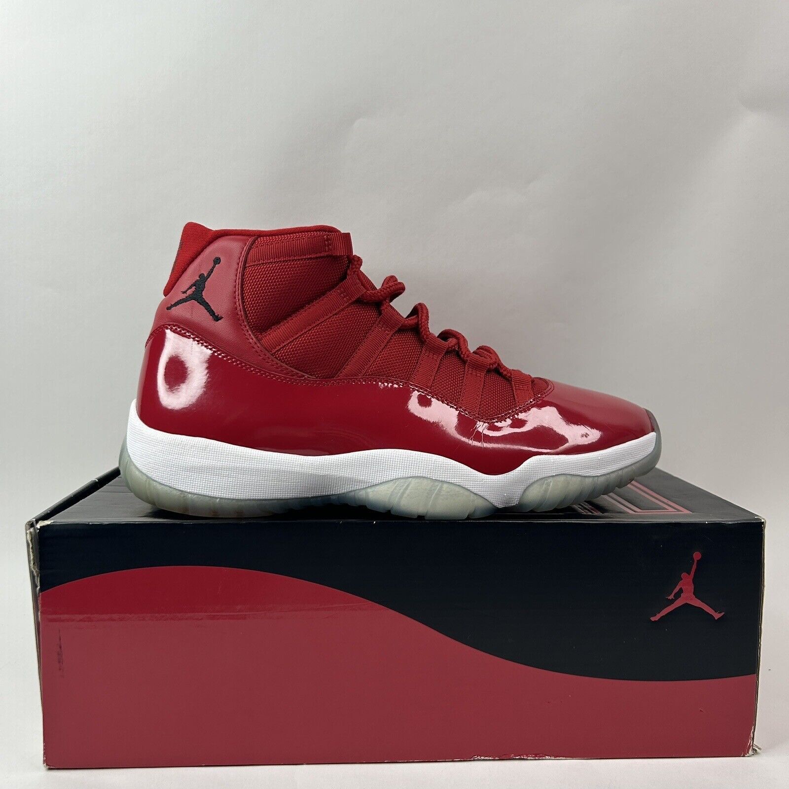 Jordan Brand Nike Air Jordan 11 Retro “Win Like 96/Gym Red” 2024 Size US 12 / EU 45 - 5 Thumbnail