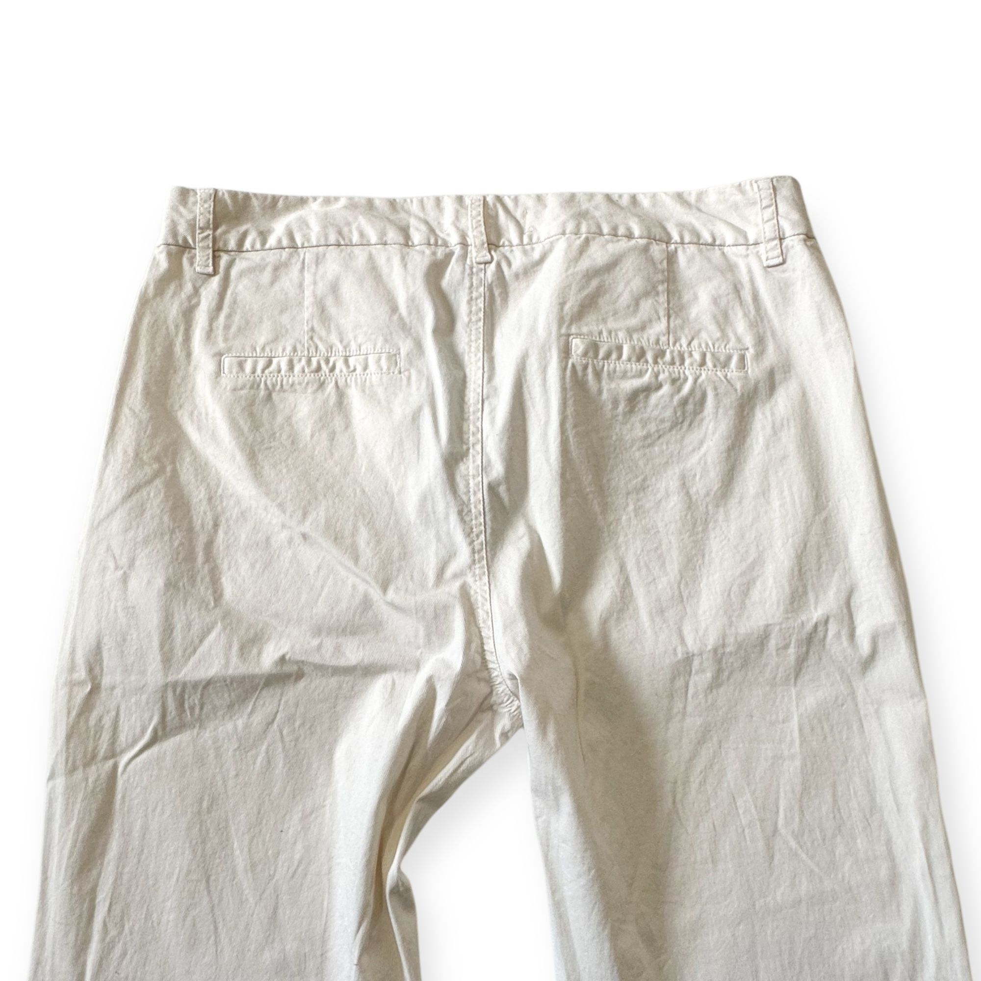 Nili Lotan Nili Lotan Montauk Pant in Eggshell, Size 12, NWT Size 34" / US 12 / IT 48 - 11 Thumbnail