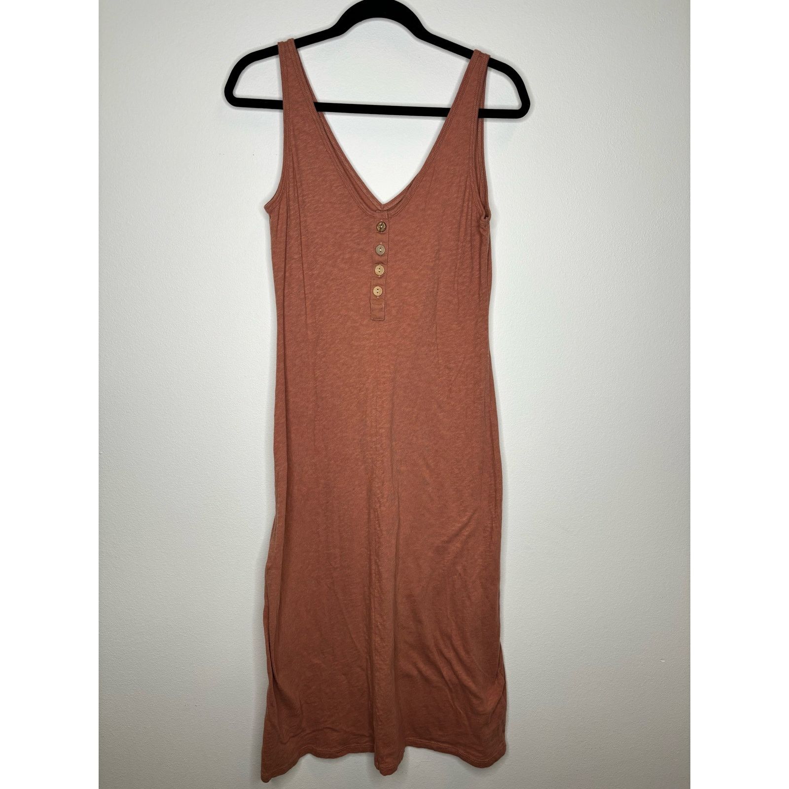 Faherty midi cotton dress