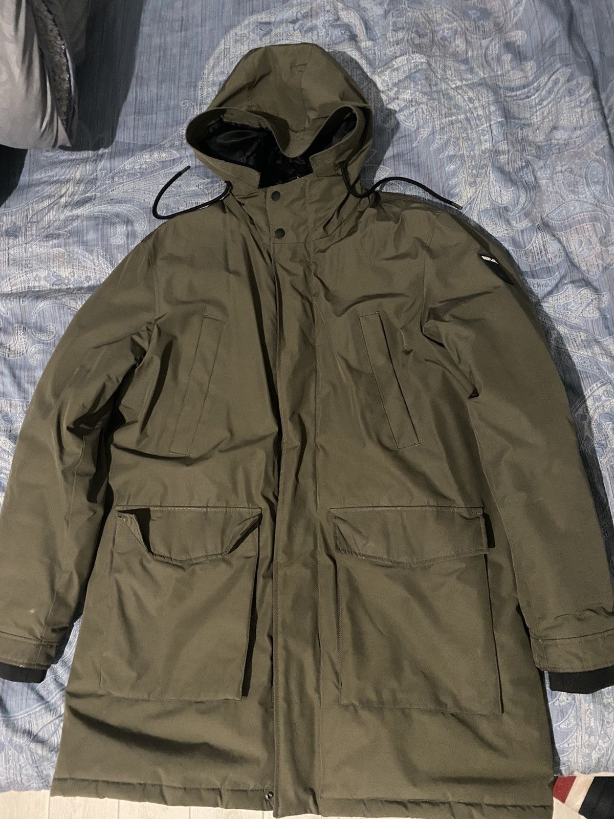 Replay Replay Established 1981 Olive Green Military Parka Jacket Size US L / EU 52-54 / 3 - 1 Thumbnail