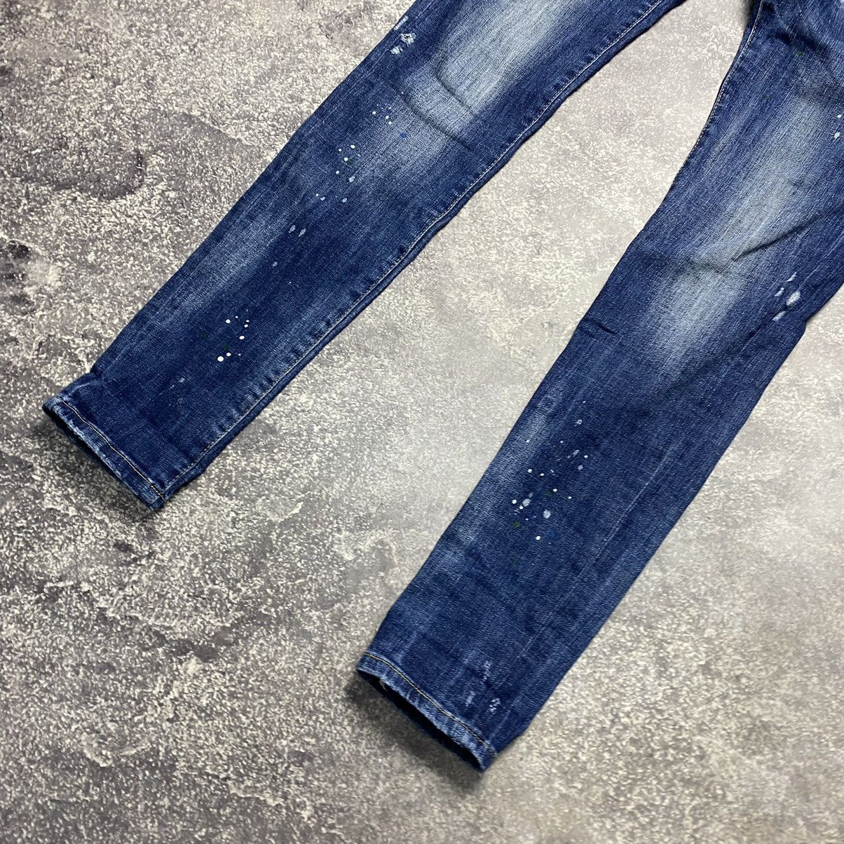 Dsquared2 Luxury Dsquared2 Hype y2k blue denim destressed style jeans Size US 30 / EU 46 - 5 Thumbnail