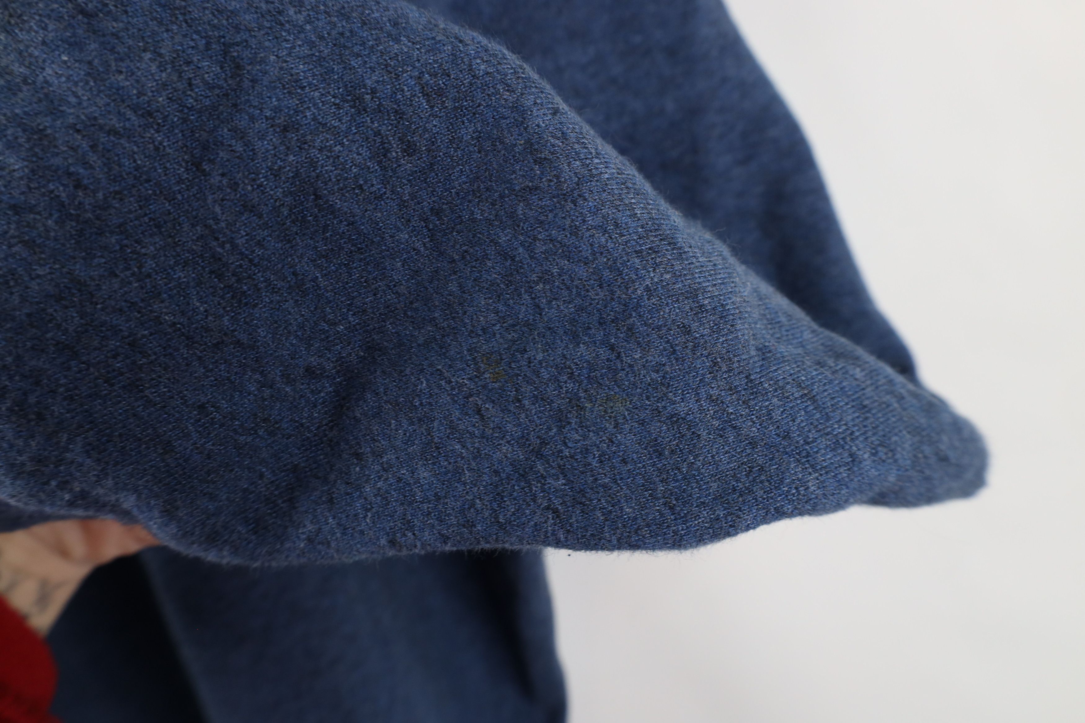 J.Crew × Vintage J Crew Terry Vintage Fleece Crewneck Sweatshirt Heather Blue Size US XL / EU 56 / 4 - 6 Thumbnail