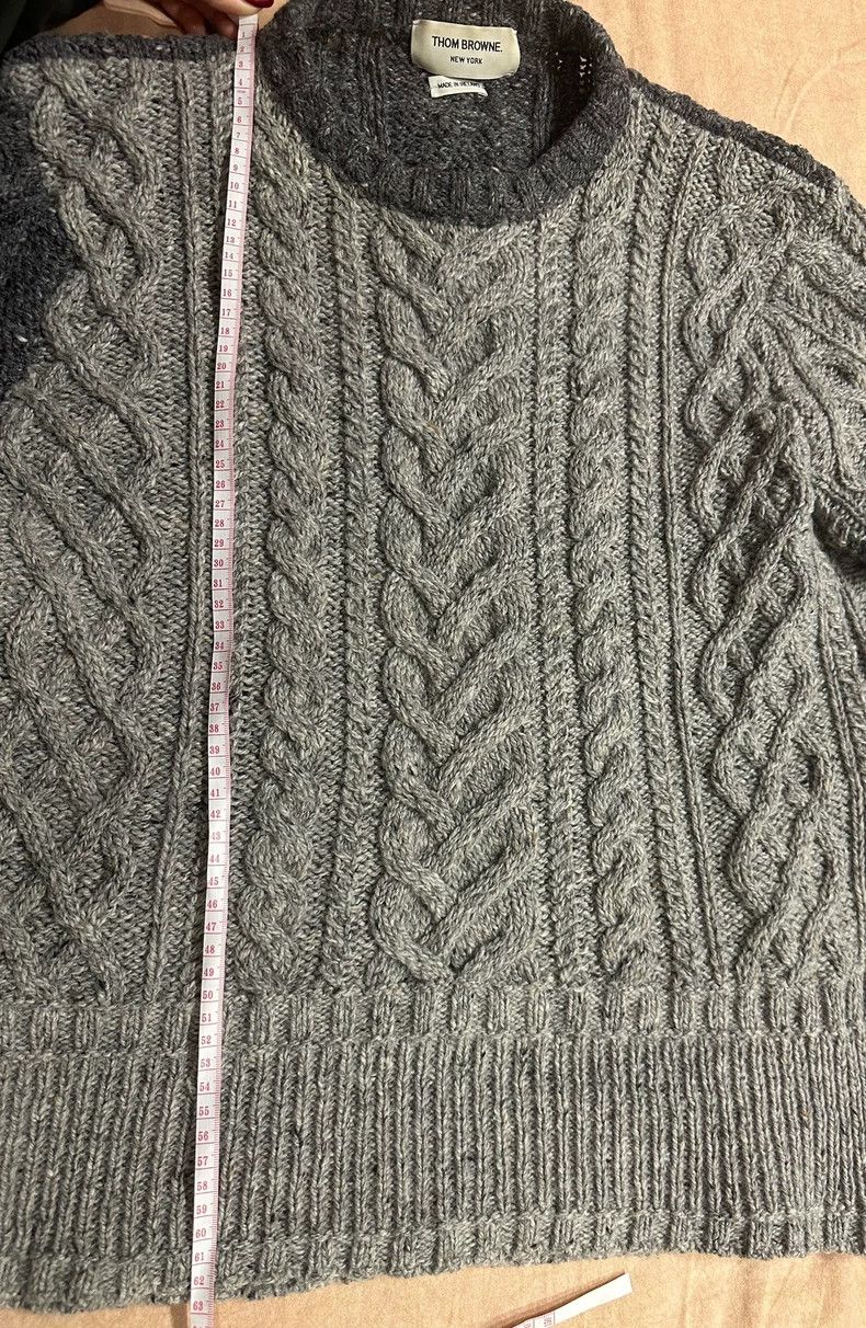 Thom Browne Thom browne Sheep and horse hair sea hair hemp knitted swea Size US XL / EU 56 / 4 - 9 Thumbnail
