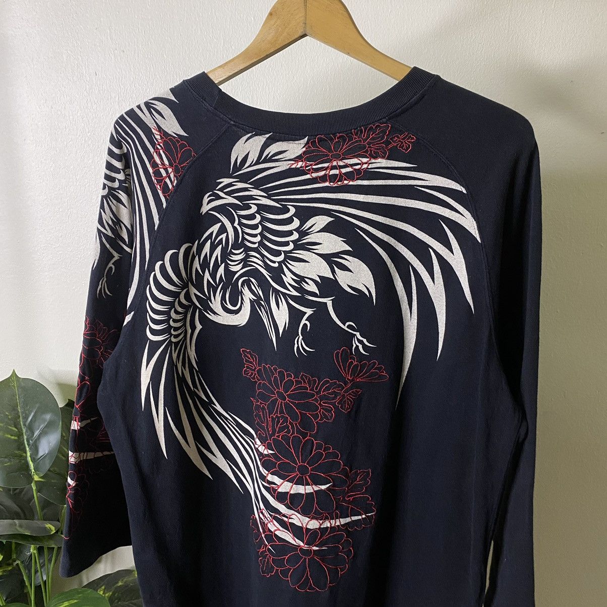 Affliction × If Six Was Nine × Japanese Brand Japanese Brand Affliction Design Cyber Gothic Punk LS Tee Size US XL / EU 56 / 4 - 2 Thumbnail