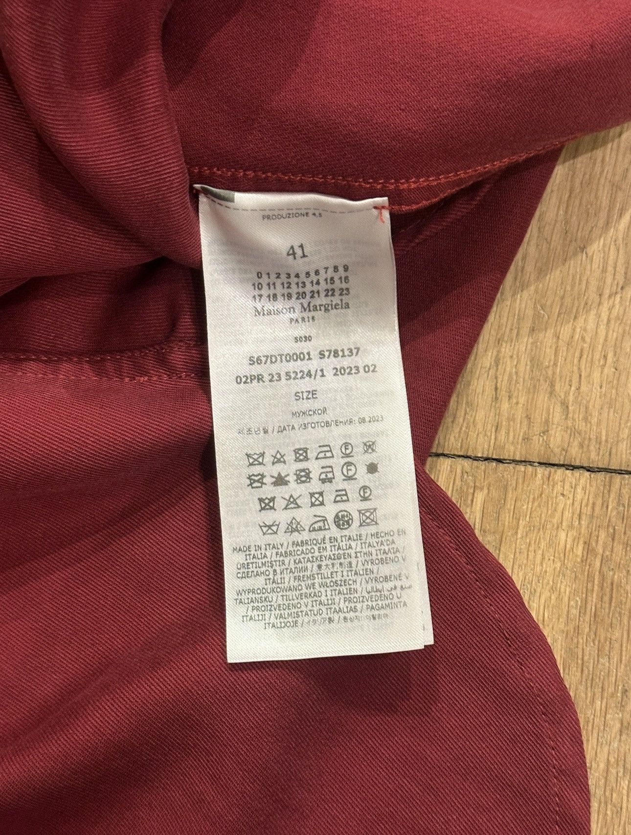 Maison Margiela Maison Margiela FW23 Shredded Scarf Shirt (Showroom Sample) Size US L / EU 52-54 / 3 - 9 Thumbnail