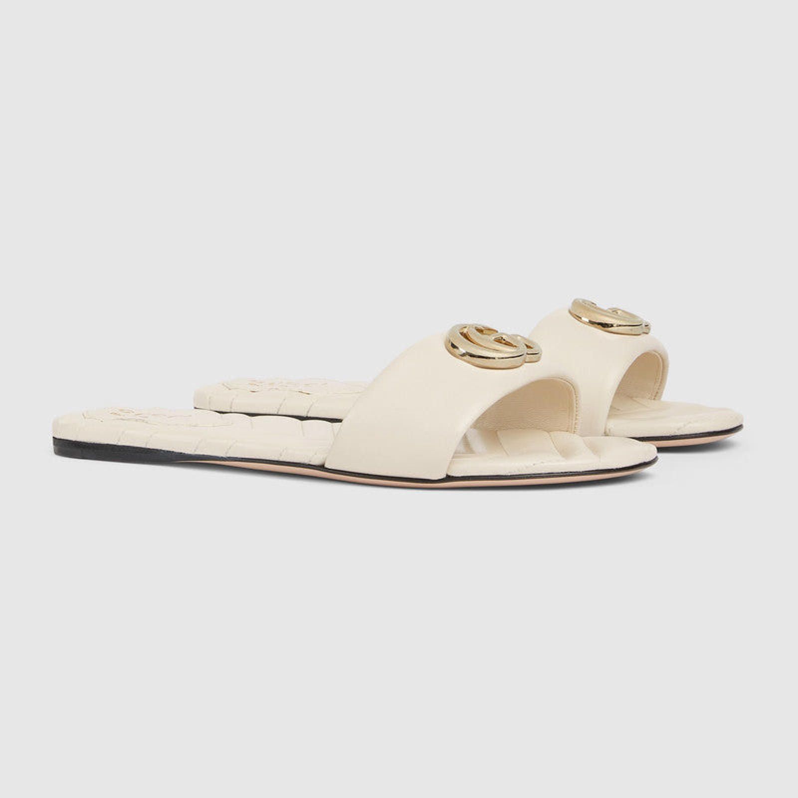 Gucci Gucci Double G Slide Sandals Size US 5 / IT 35 - 2 Thumbnail