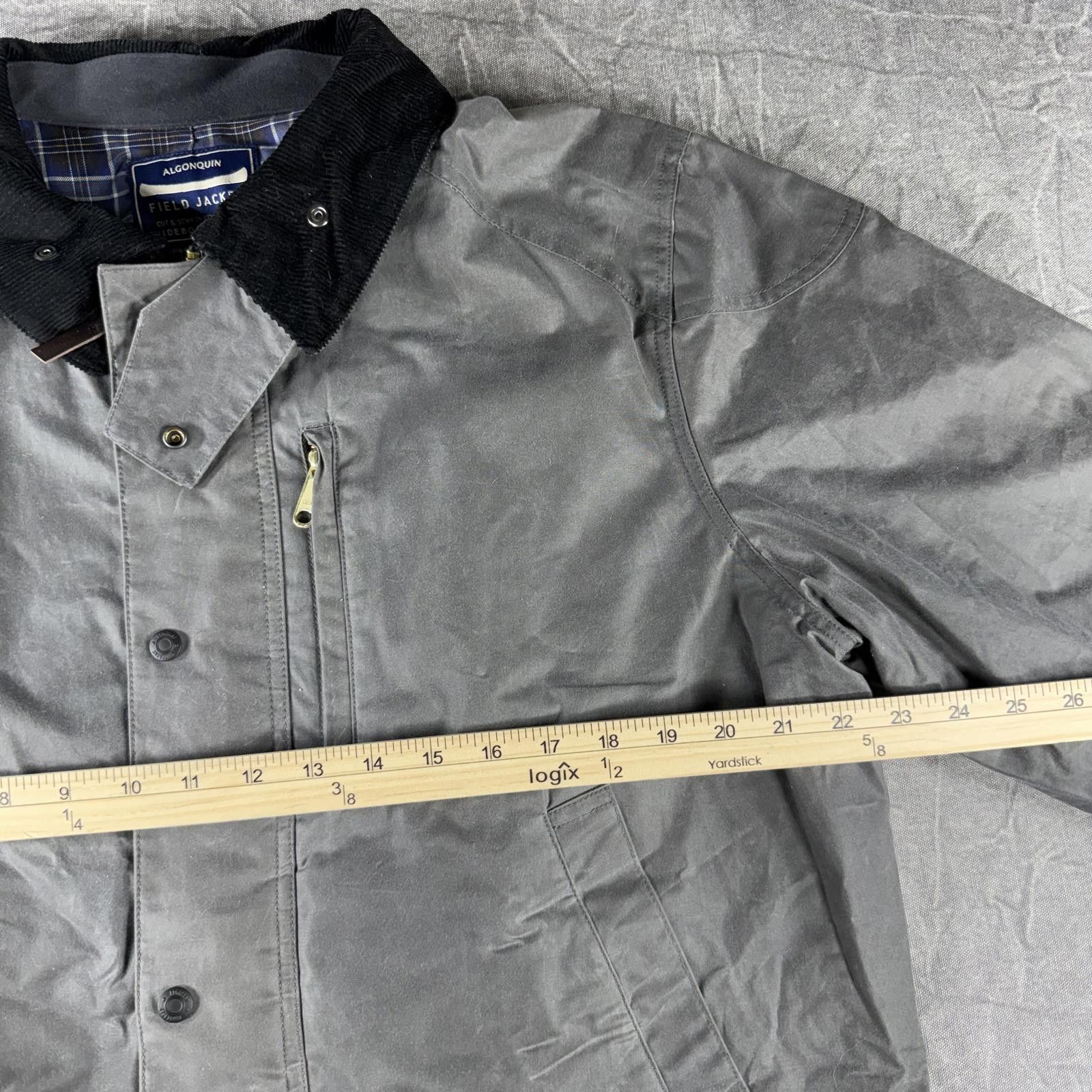 Other Algonquin Guideboat Company Jacket Men's L Grey Field Jacket Size US L / EU 52-54 / 3 - 3 Thumbnail