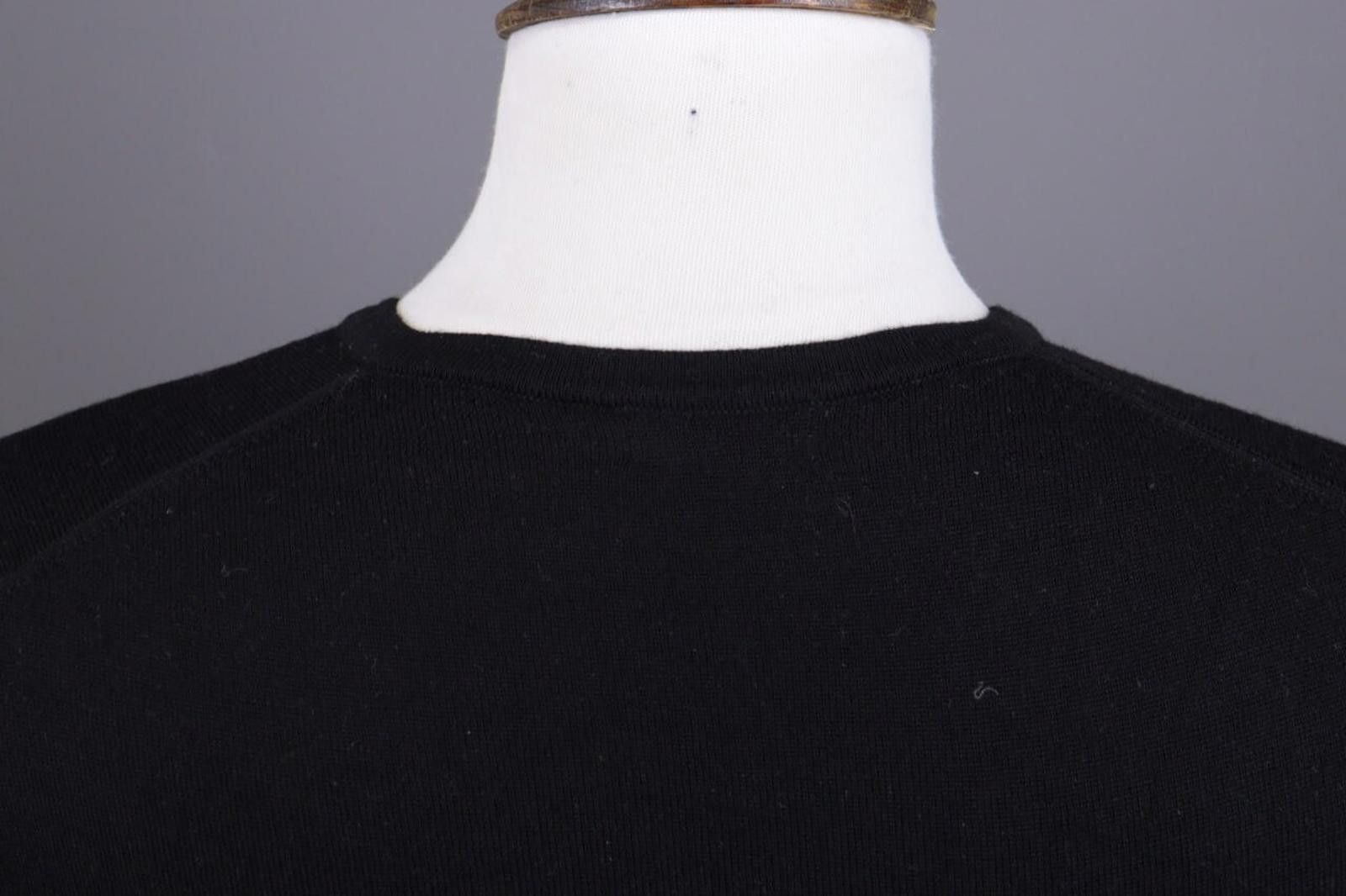 J.Lindeberg J.Lindeberg Black Merino Wool Knit Sweater Size 4 / M Size US M / EU 48-50 / 2 - 12 Thumbnail
