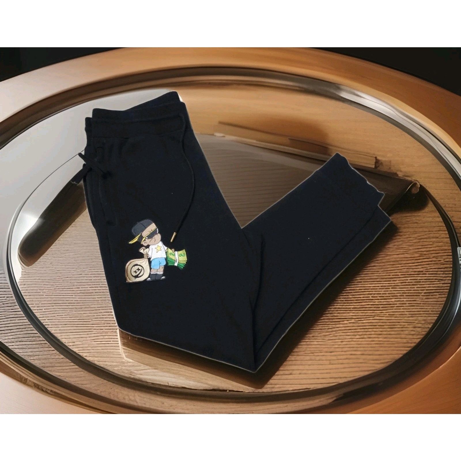 Civilized Civilized Brand Sweatpants Raised By Bears Embroidered L Size US 32 / EU 48 - 5 Thumbnail