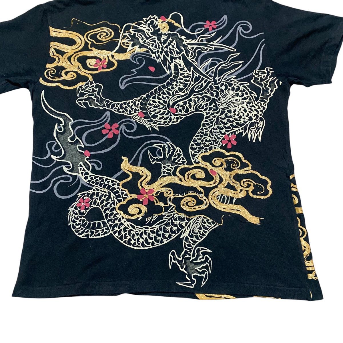 Japanese Brand OBLO Traditional Design Japanese Sukajan Shirt Size US M / EU 48-50 / 2 - 9 Thumbnail