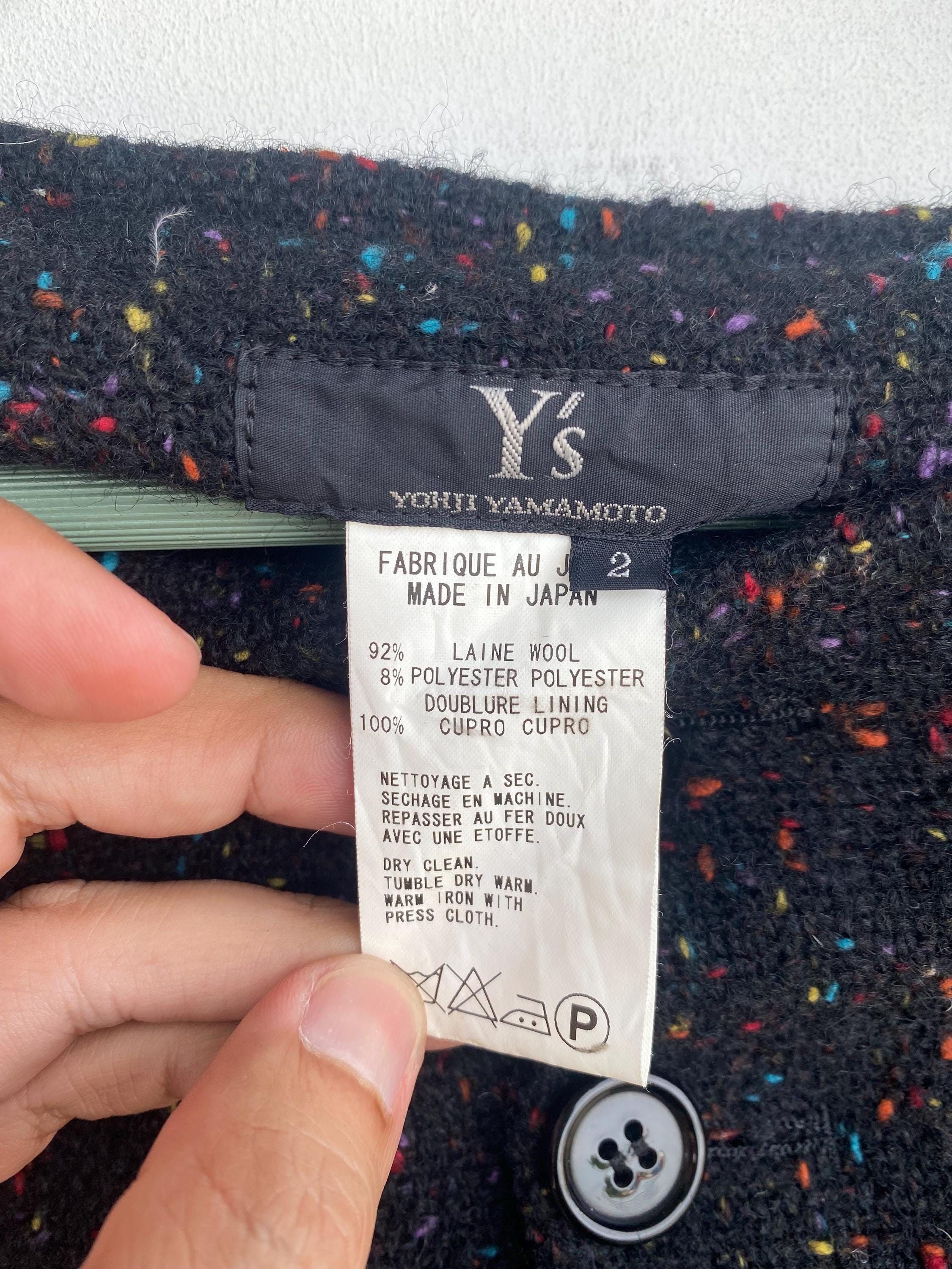 Yohji Yamamoto Vtg 90s rare Y’s by Yohji Yamamoto wool skirt Size 28" / US 6 / IT 42 - 4 Thumbnail