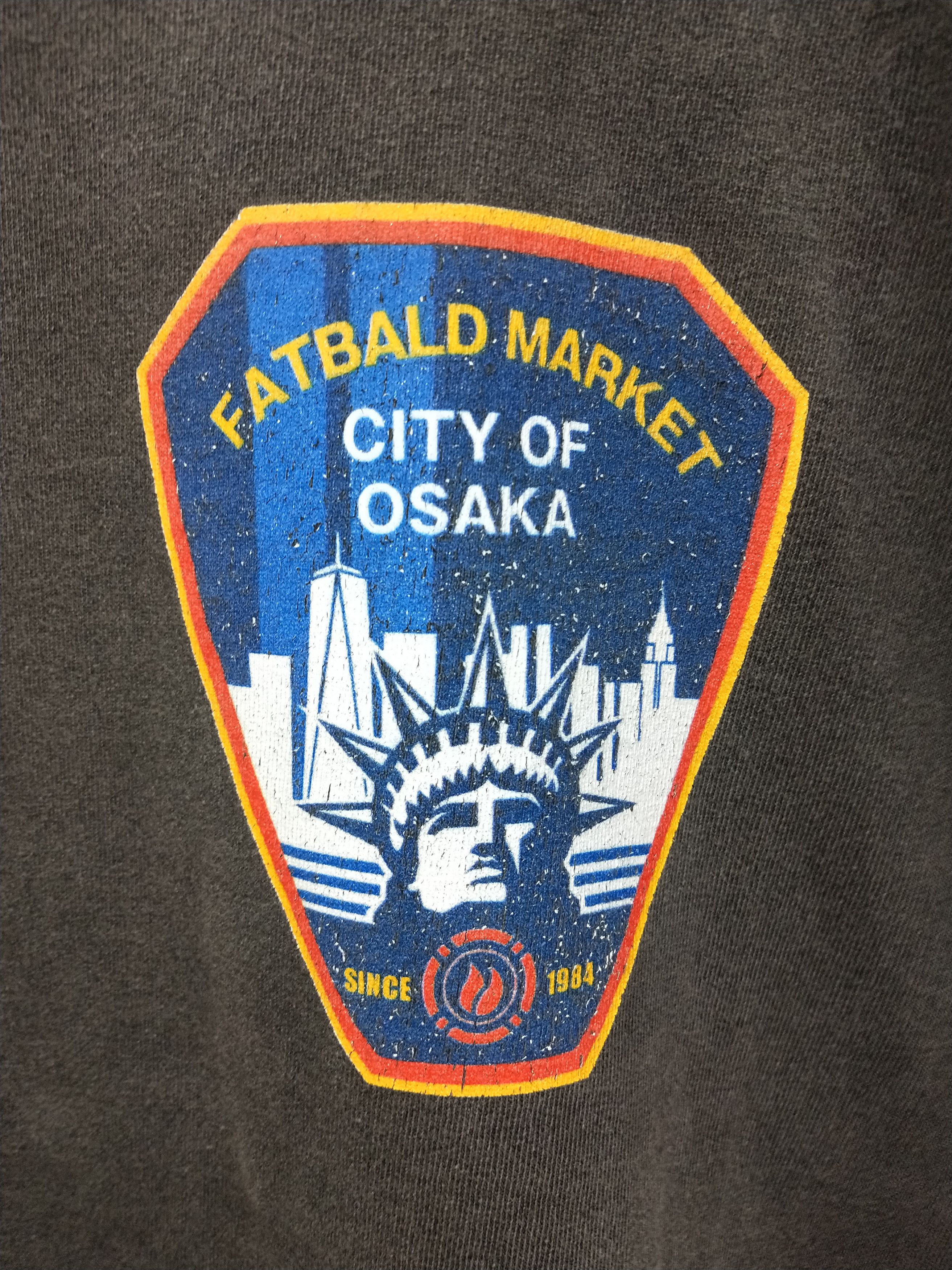 Japanese Brand × Vintage Fatbald Market Osaka L/S Tee Size US XXL / EU 58 / 5 - 4 Thumbnail
