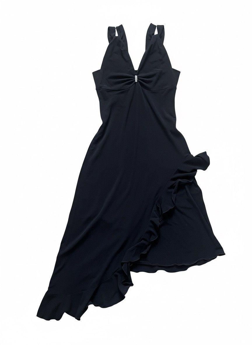 Other James Lakeland black asymetric diamond dress made in Italy Size M / US 6-8 / IT 42-44 - 1 Thumbnail