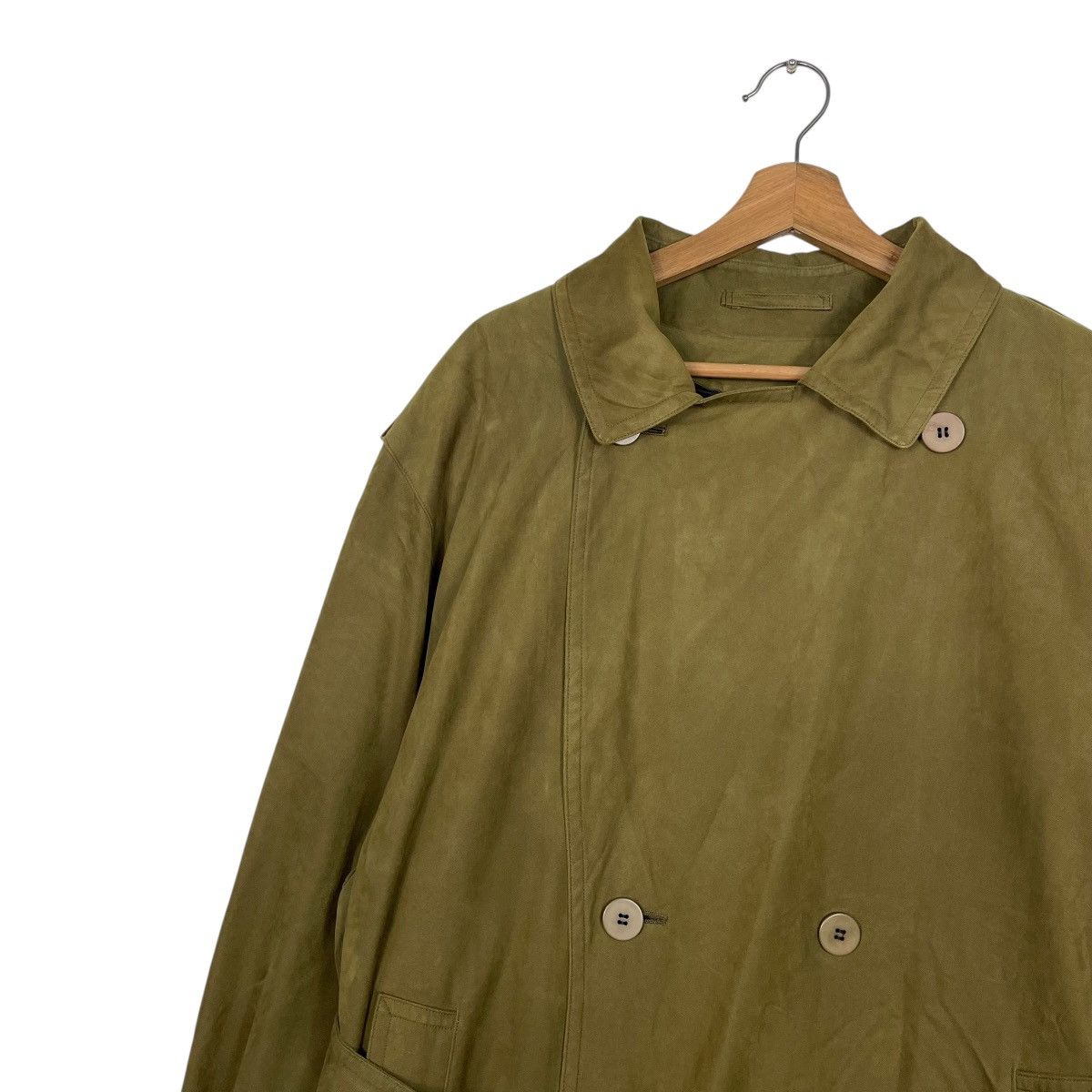 Burberry Prorsum Burberrys Prorsum Collection Double Breasted Wool Trenchcoat Size US S / EU 44-46 / 1 - 7 Thumbnail