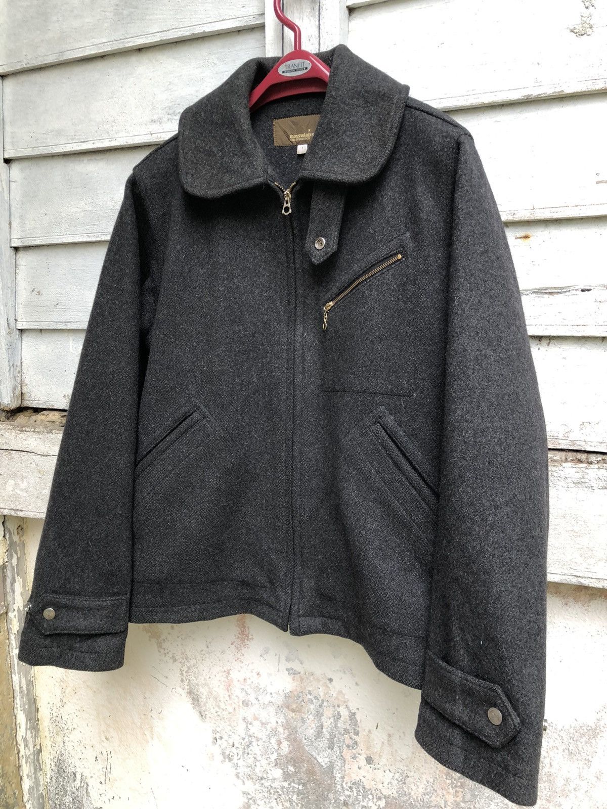 Needles × Nepenthes MMSWLABS NEW YORK Wool Melton Jacket Size US M / EU 48-50 / 2 - 2 Thumbnail