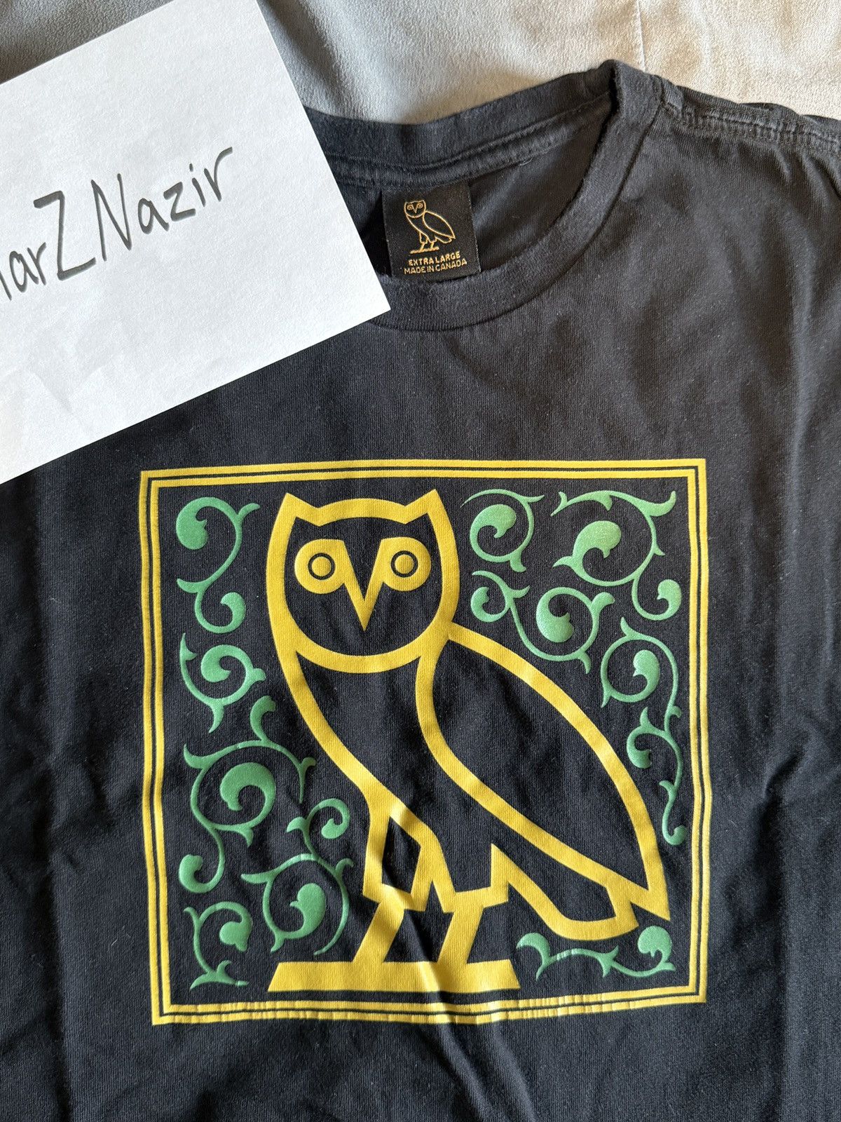 October's Very Own OVO Arabic Family T-Shirt Size US XL / EU 56 / 4 - 2 Thumbnail