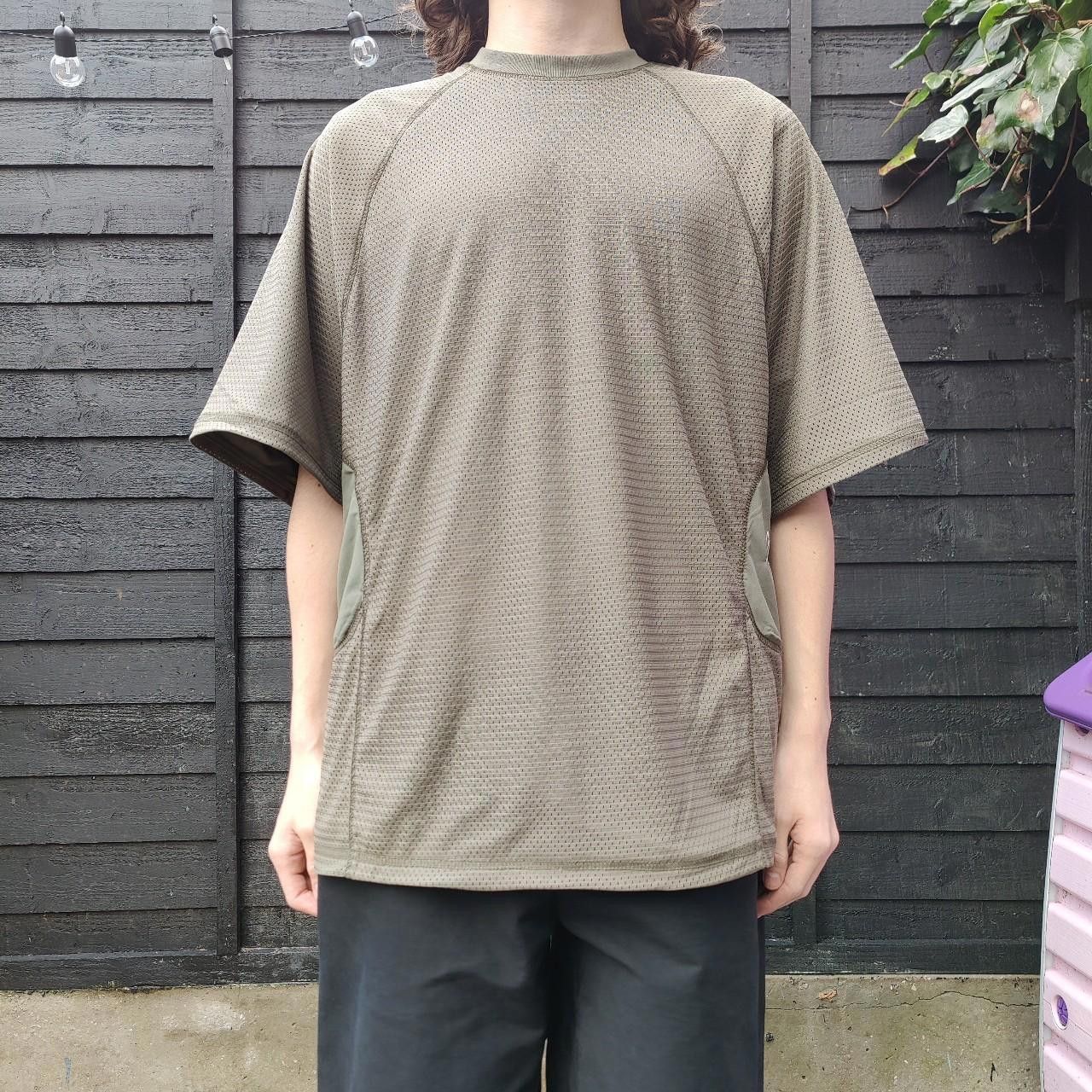 Other Green Panelled Mesh Padded Shirt Size US M / EU 48-50 / 2 - 2 Thumbnail