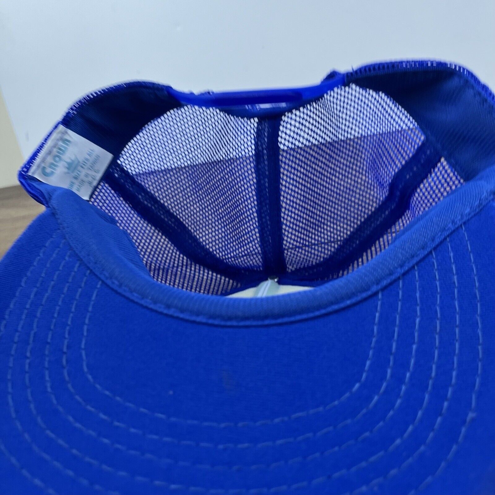 Other RL Biby Construction Hat Fulton Missouri Blue Adjustable Hat Size ONE SIZE - 11 Thumbnail