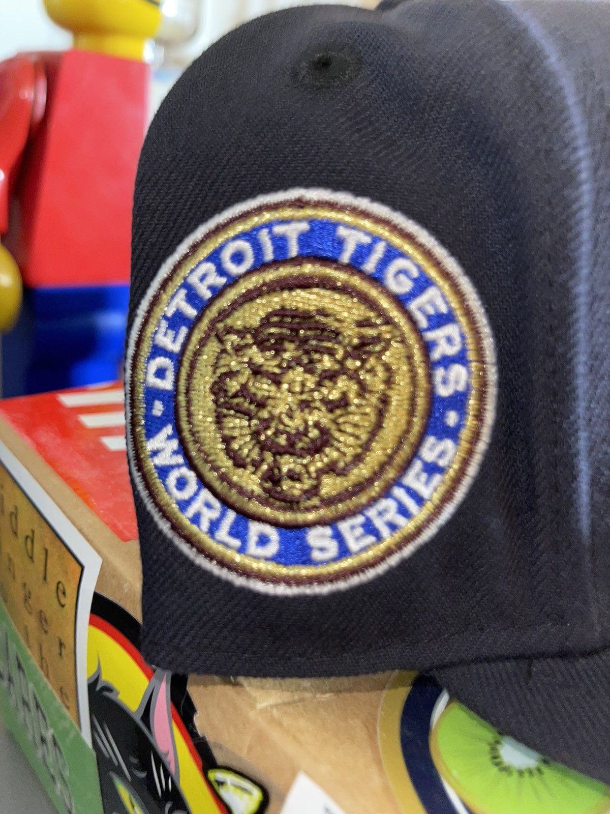 Hat Club × MyFitteds × New Era 7 3/8 Hat Club Detroit Tigers 1968 WS Green UV Size 38 - 8 Thumbnail