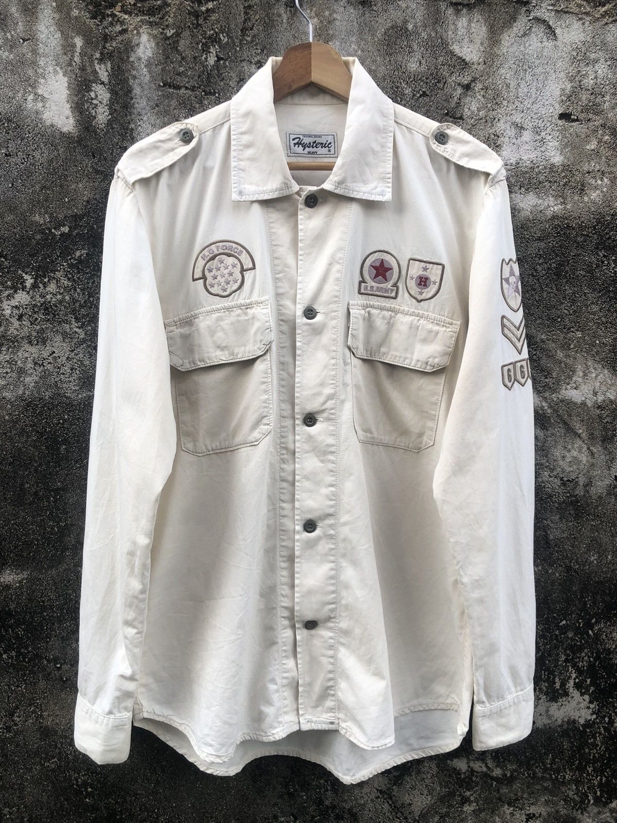 Hysteric Glamour HG Army Button Up Shirts