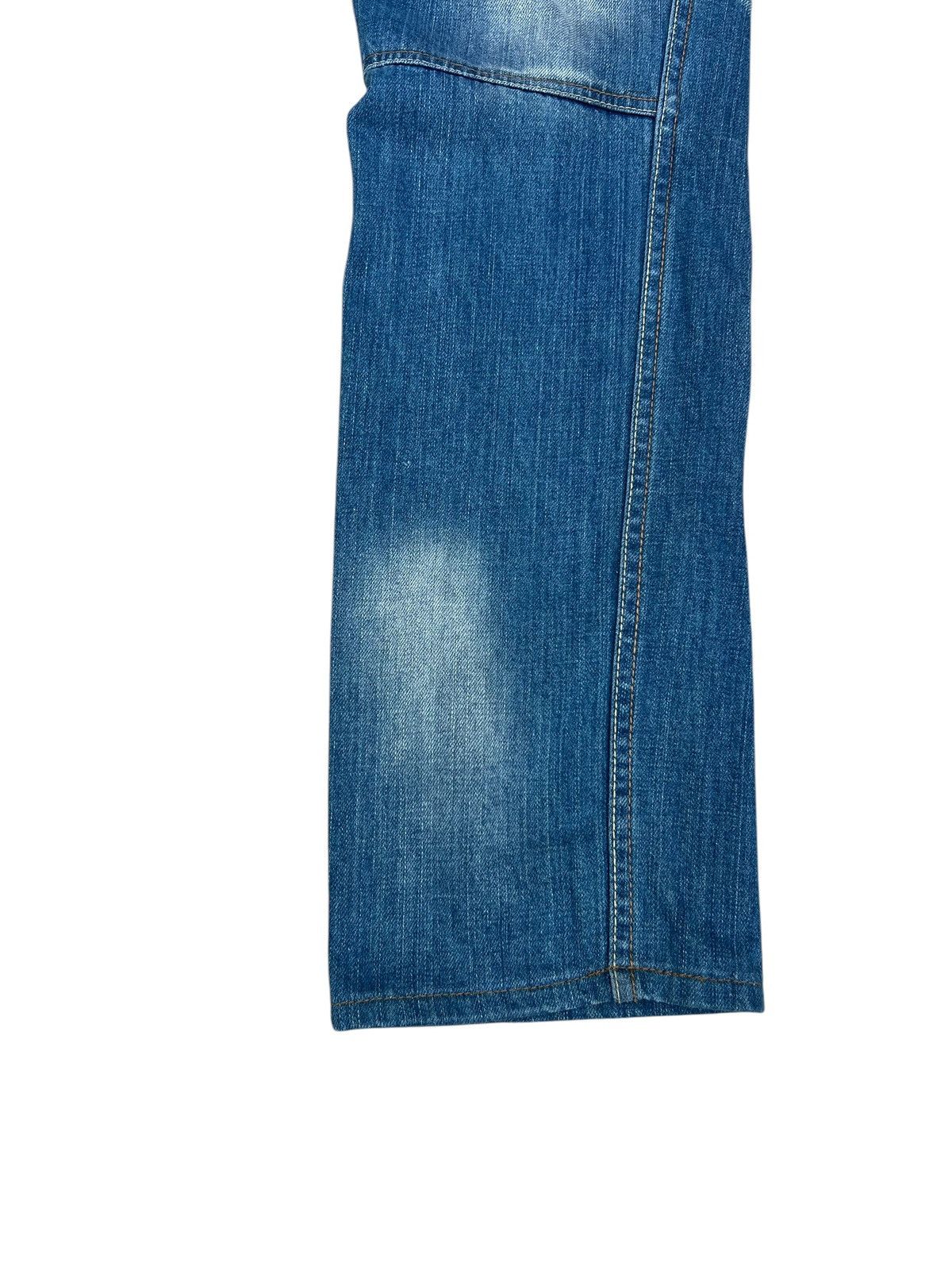Japanese Brand Mud Wash Denim Double Waist Dominate Handcrafted Jeans Size US 30 / EU 46 - 15 Thumbnail