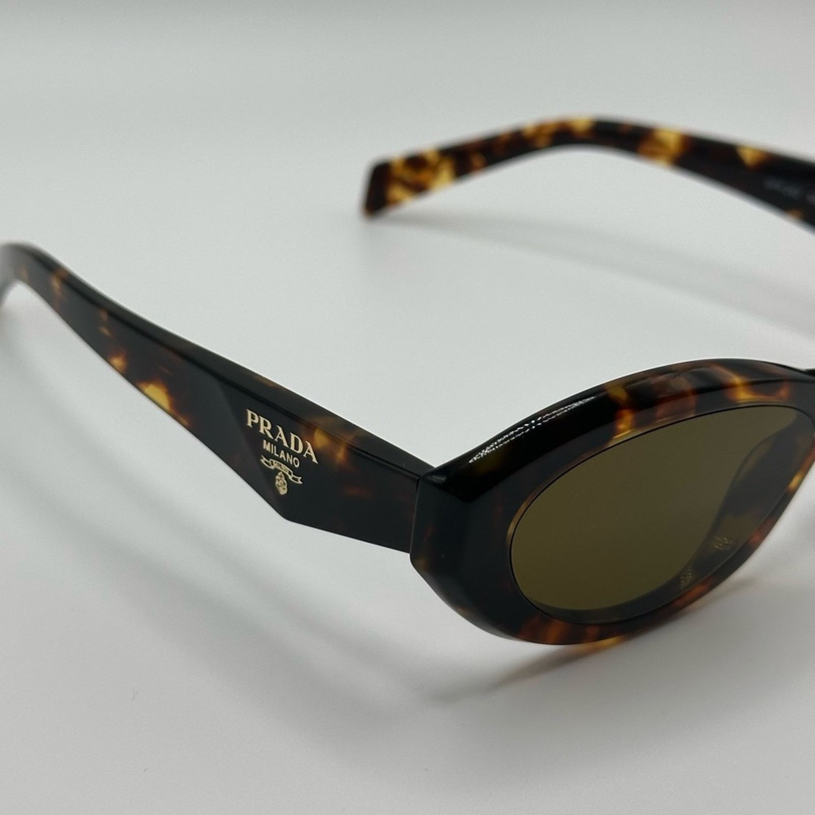 Prada PRADA Sunglasses PR26ZS 14L09Z Honey Tortoise Dark Brown NEW Size ONE SIZE - 6 Thumbnail