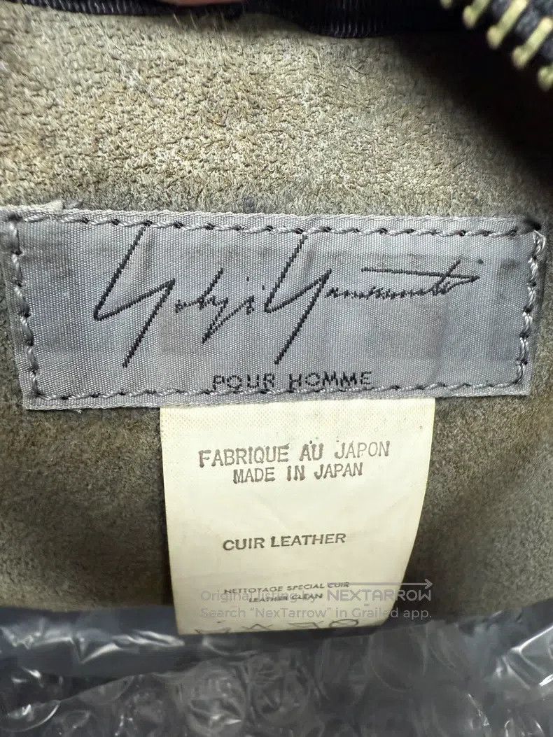 Yohji Yamamoto Yohji Yamamoto Square Cowhide Shoulder Bag Size ONE SIZE - 6 Thumbnail