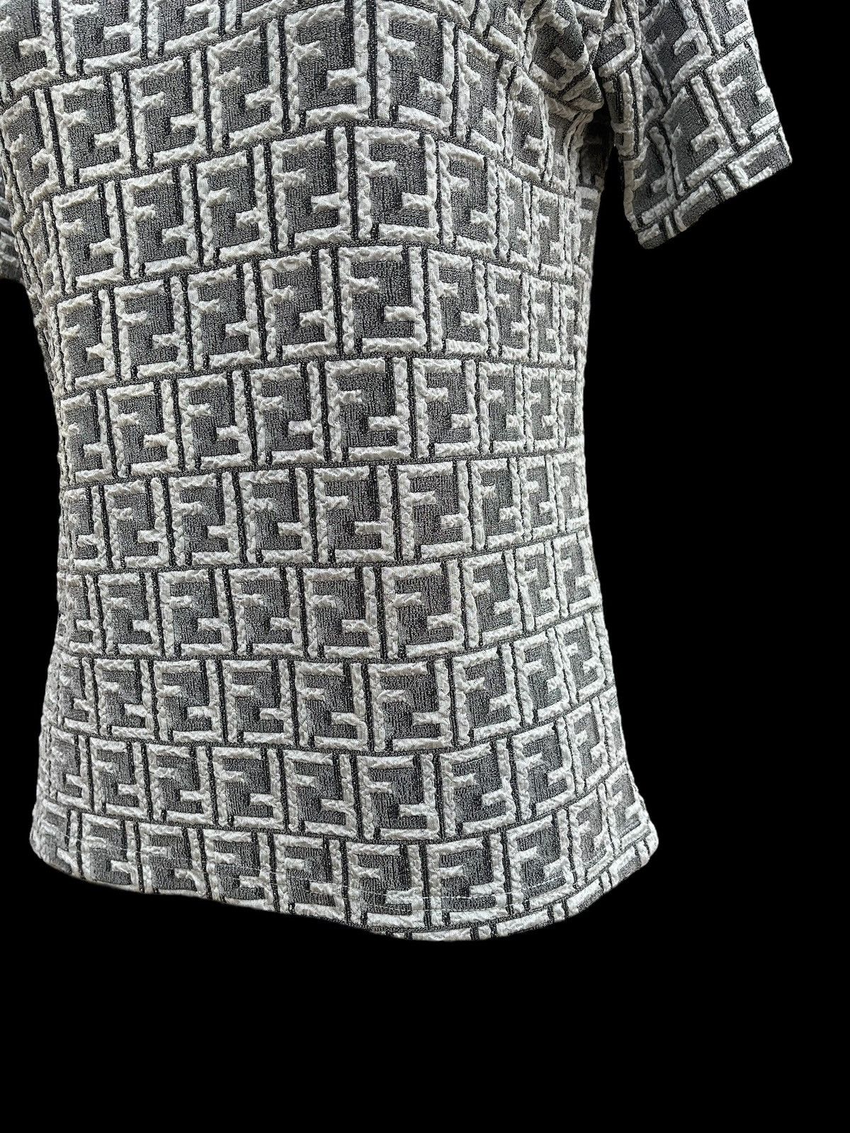 Fendi Vintage 90s fendi short sleeve Size L / US 10 / IT 46 - 8 Thumbnail