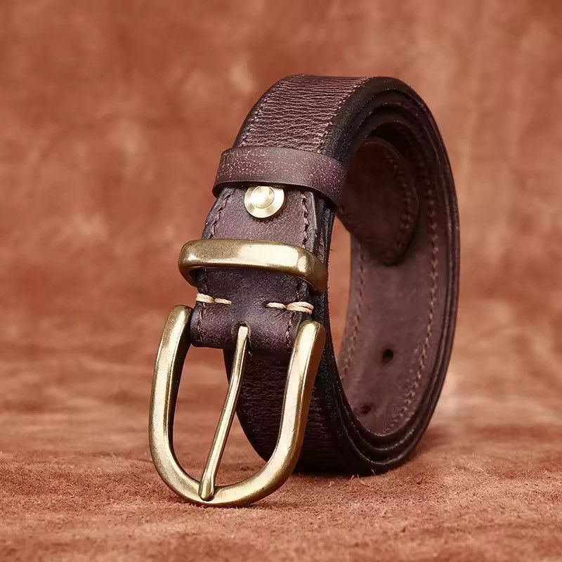 Japanese Brand × Leather Genuine Leather Belt Size ONE SIZE - 1 Thumbnail